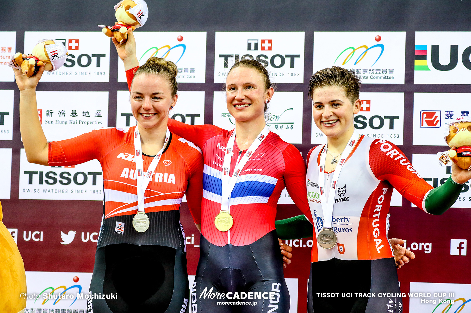 Final / Women's Scratch Race / TISSOT UCI TRACK CYCLING WORLD CUP III, Hong Kong, Anita Yvonne STENBERG アニータ・イボンヌ・ステンバーグ Verena EBERHARDT ベルナ・エバーハート Maria MARTINS マリア・マルティンス