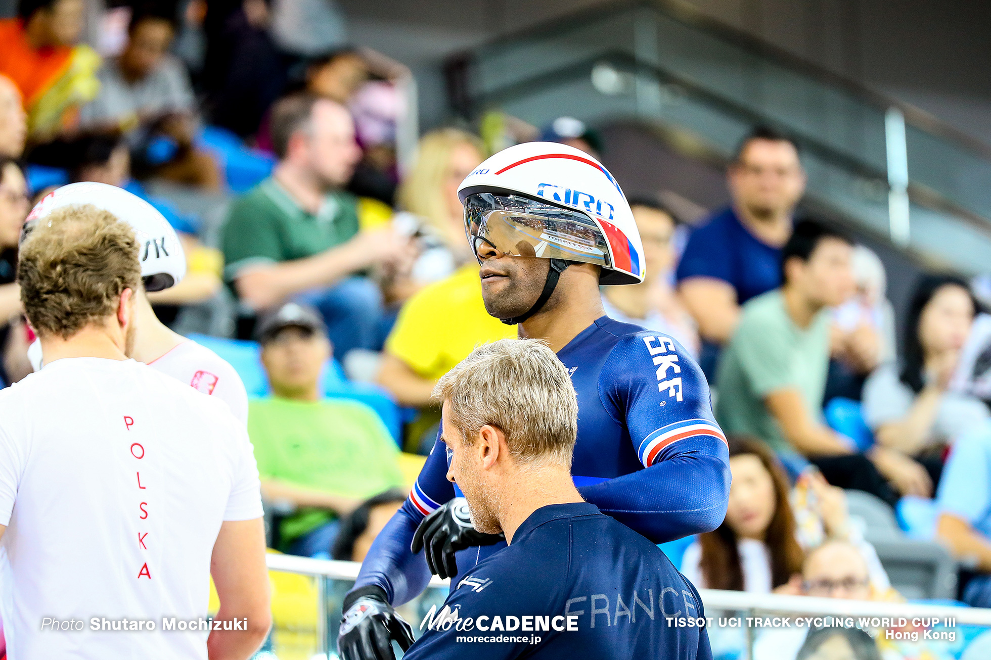 Quarter Finals / Men's Sprint / TISSOT UCI TRACK CYCLING WORLD CUP III, Hong Kong, Gregory BAUGE グレゴリー・ボジェ