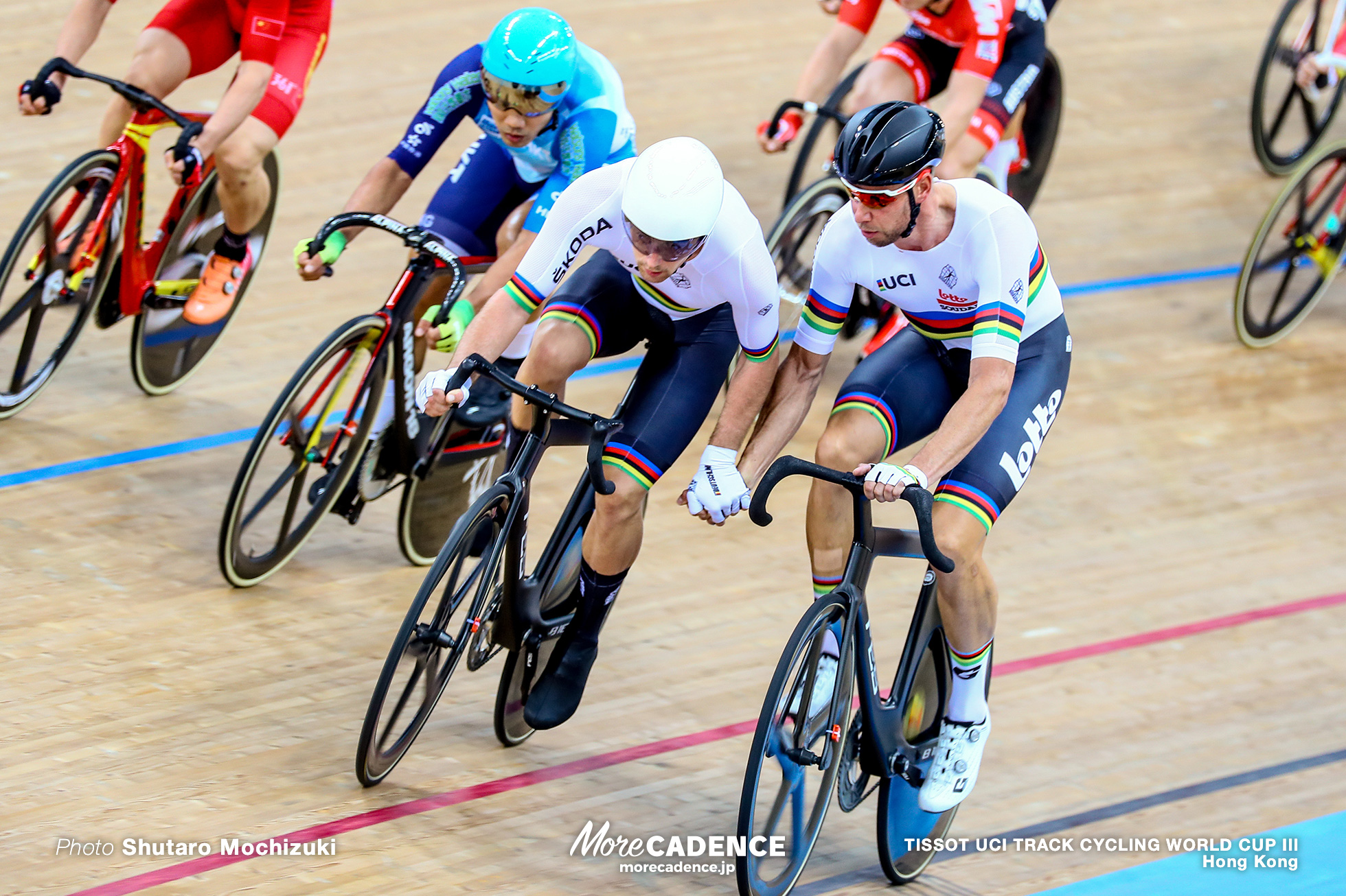 Men's Madison / TISSOT UCI TRACK CYCLING WORLD CUP III, Hong Kong, Roger KLUGE ロジャー・クルーゲ Theo REINHARDT テオ・レインハート