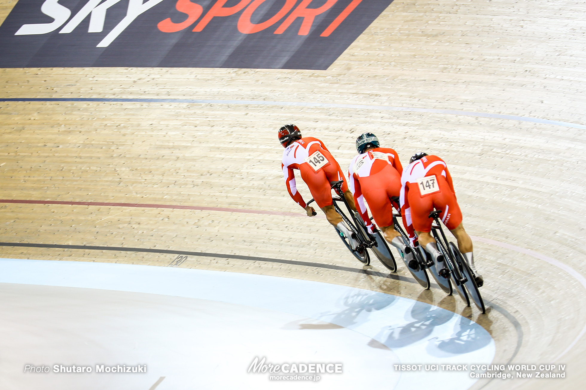 Qualifying / Men's Team Sprint / TISSOT UCI TRACK CYCLING WORLD CUP IV, Cambridge, New Zealand, 深谷知広 新田祐大 雨谷一樹