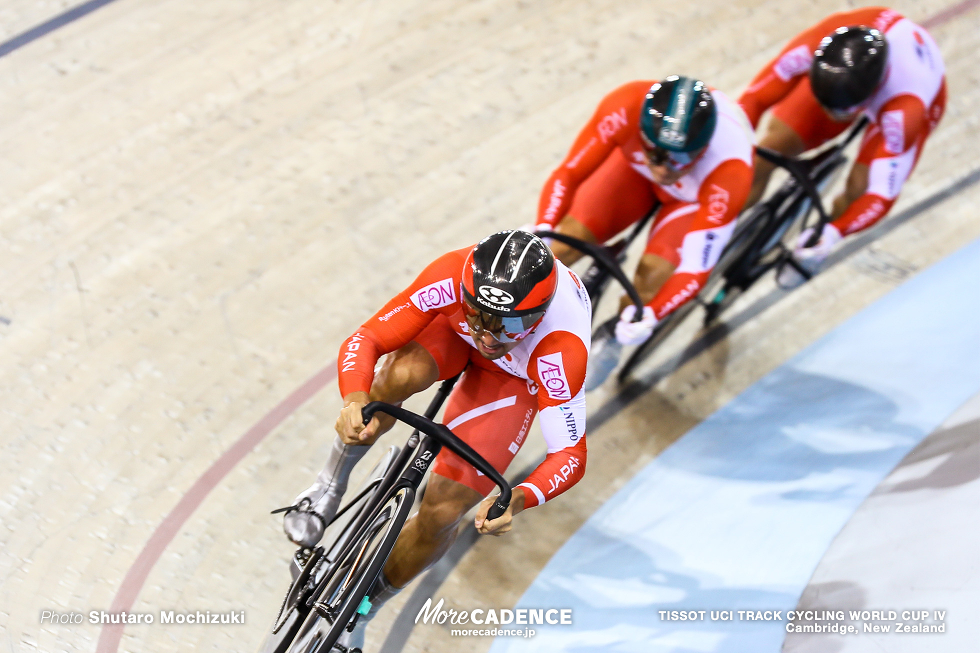 Men's Team Sprint / TISSOT UCI TRACK CYCLING WORLD CUP IV, Cambridge, New Zealand, 深谷知広 新田祐大 雨谷一樹