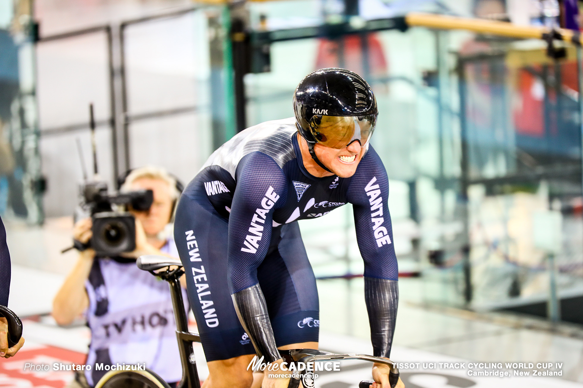 Qualifying / Men's Team Sprint / TISSOT UCI TRACK CYCLING WORLD CUP IV, Cambridge, New Zealand, Ethan MITCHELL イーサン・ミッチェル