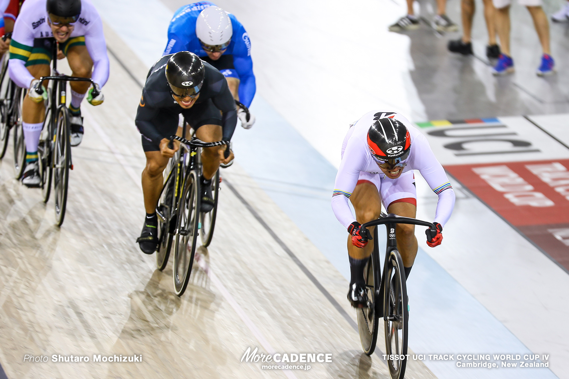 Final / Men's Keirin / TISSOT UCI TRACK CYCLING WORLD CUP IV, Cambridge, New Zealand, 脇本雄太