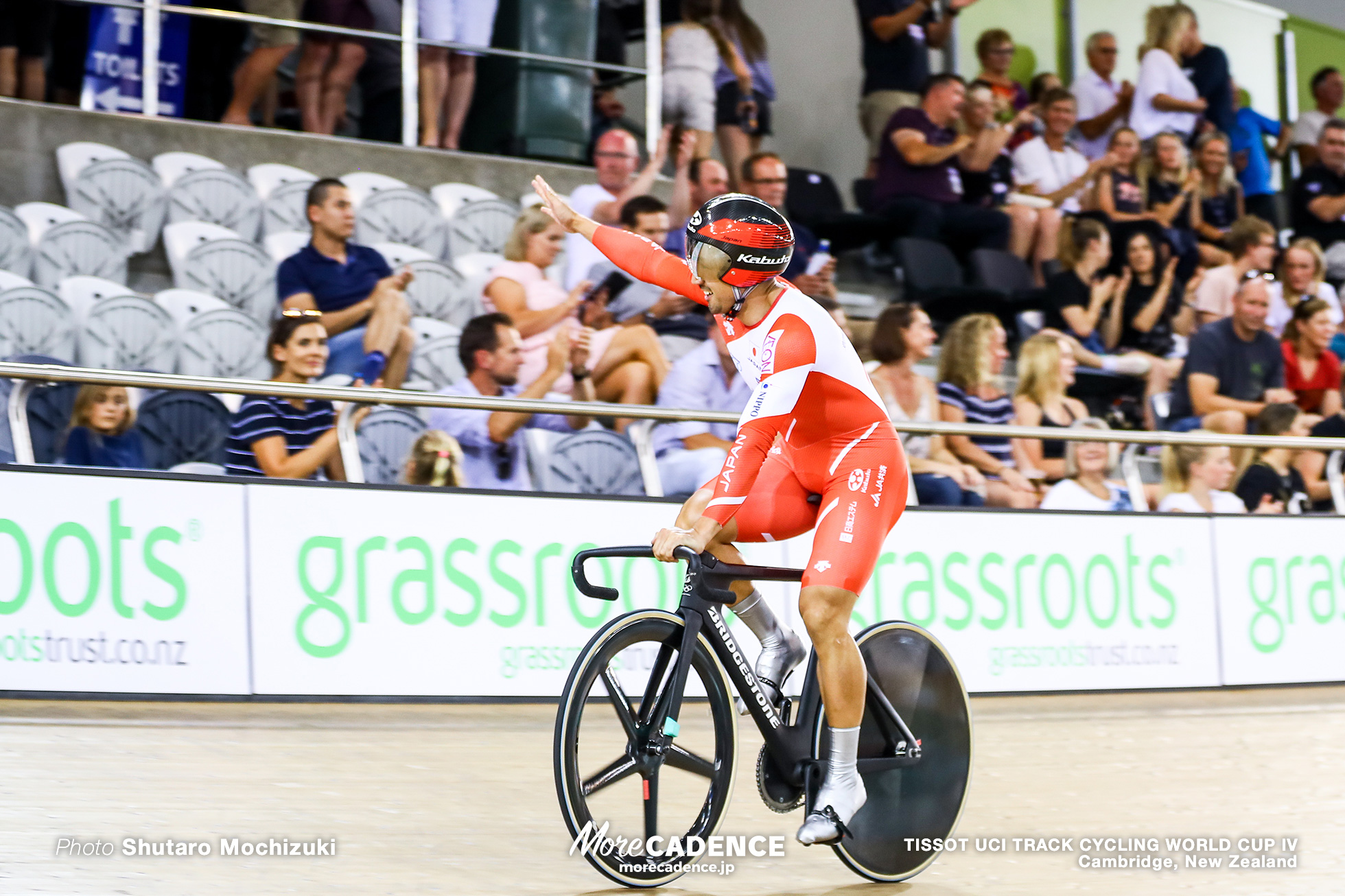 Final / Men's Team Sprint / TISSOT UCI TRACK CYCLING WORLD CUP IV, Cambridge, New Zealand, 雨谷一樹