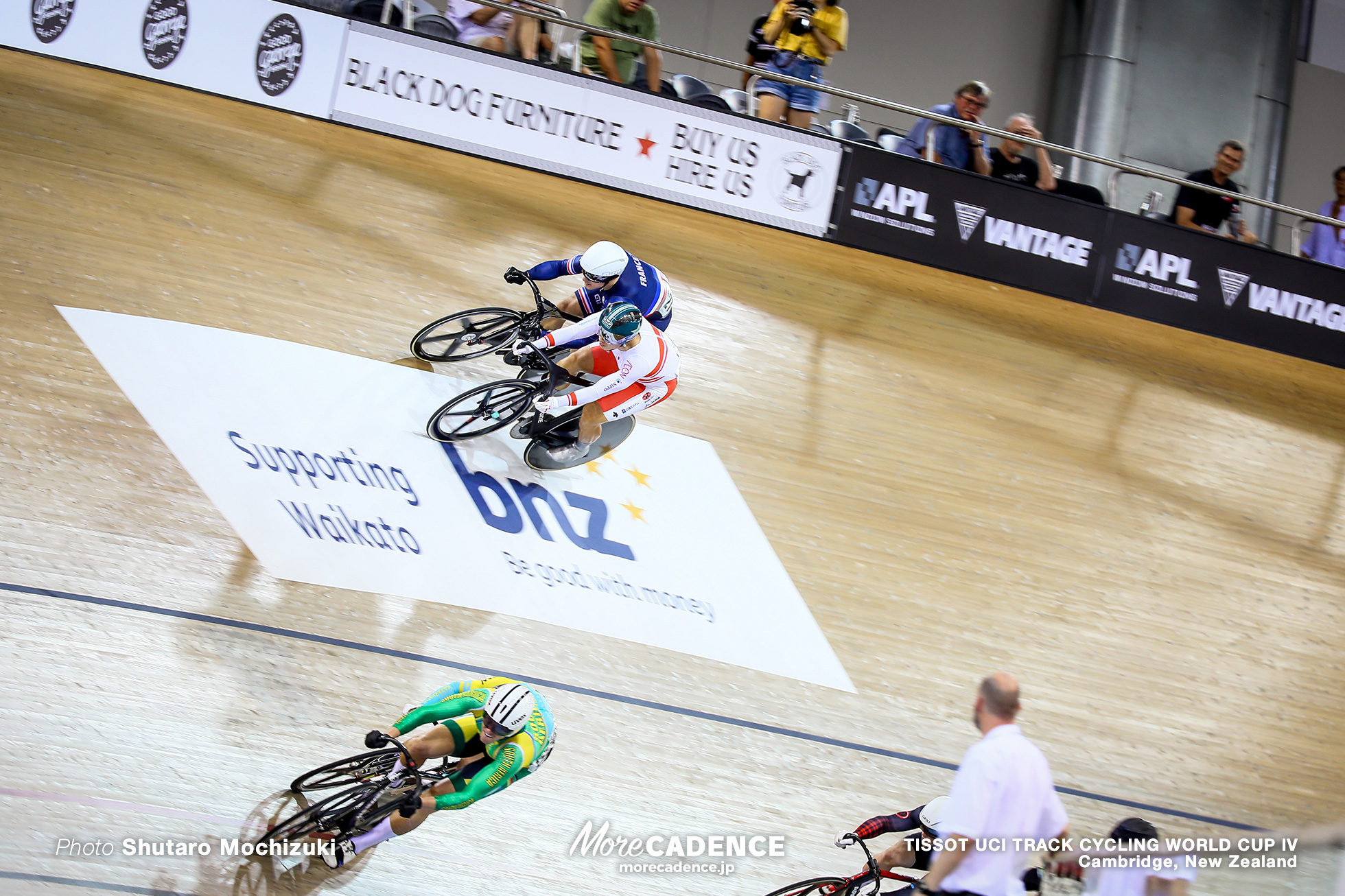 1st Round Repechage / Men's Keirin / TISSOT UCI TRACK CYCLING WORLD CUP IV, Cambridge, New Zealand