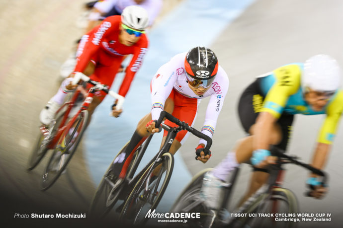 Scratch Race / Men's Omnium / TISSOT UCI TRACK CYCLING WORLD CUP IV, Cambridge, New Zealand, 橋本英也