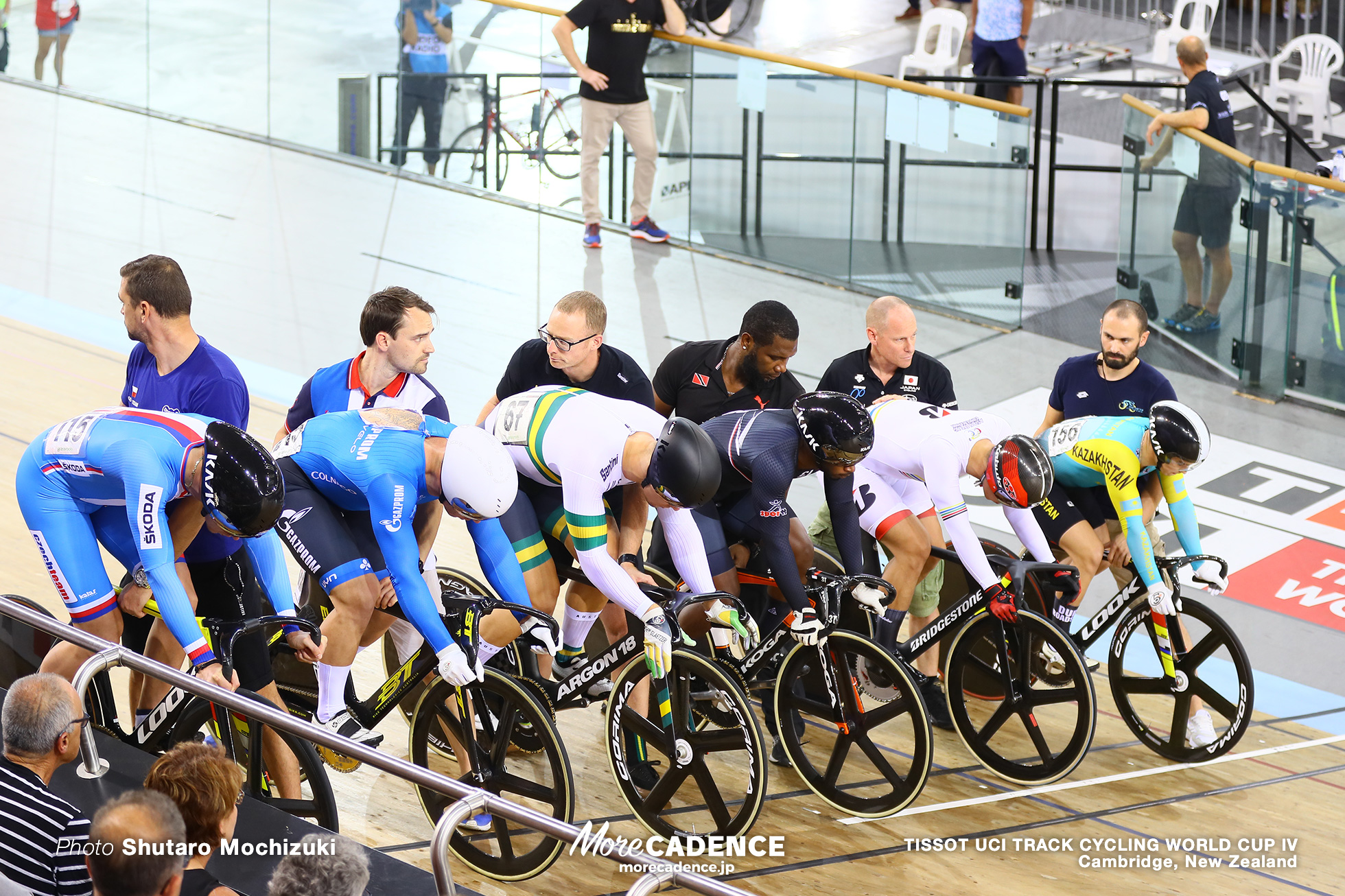 2nd Round / Men's Keirin / TISSOT UCI TRACK CYCLING WORLD CUP IV, Cambridge, New Zealand