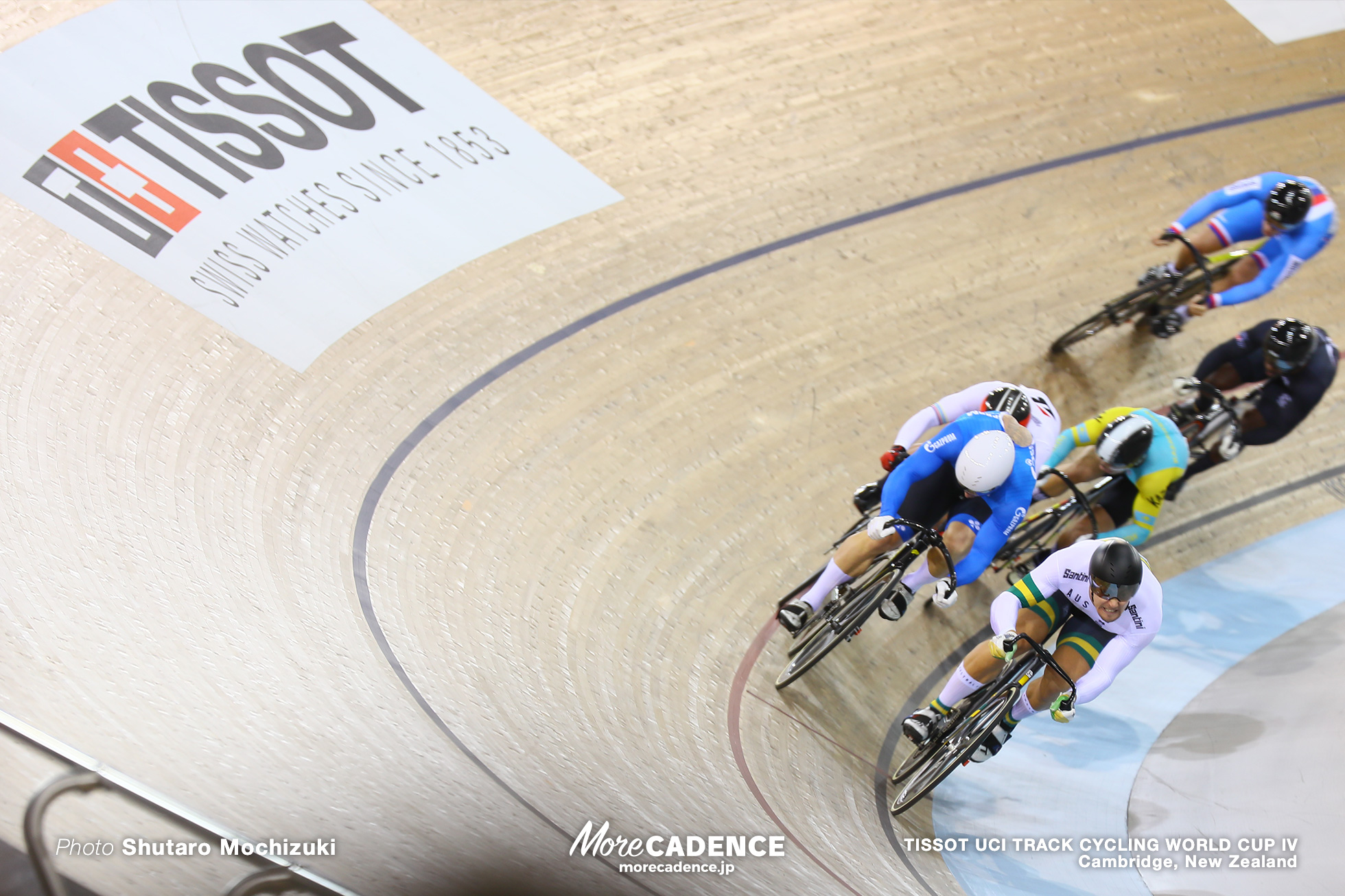 2nd Round / Men's Keirin / TISSOT UCI TRACK CYCLING WORLD CUP IV, Cambridge, New Zealand