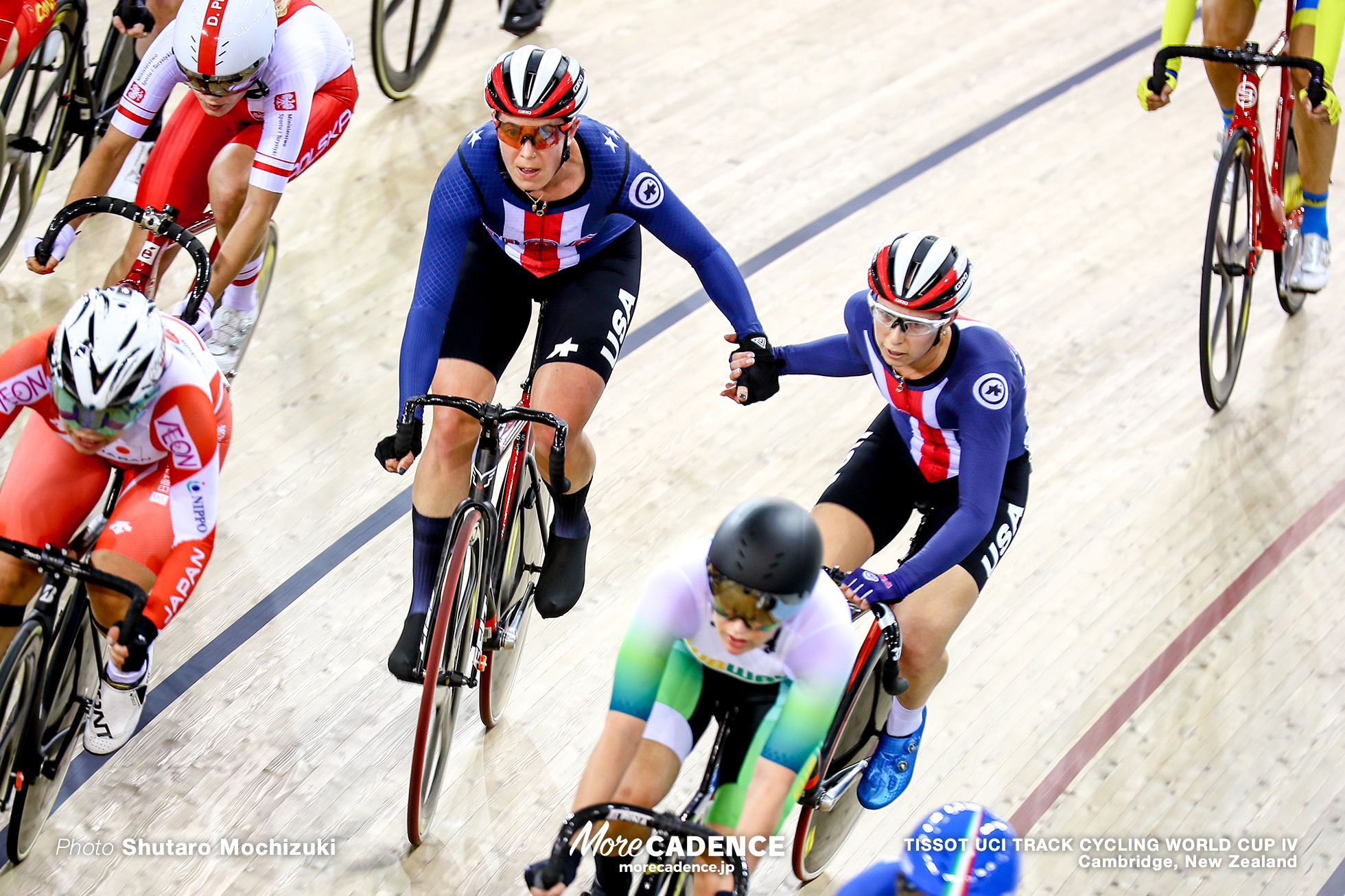 Women's Madison / TISSOT UCI TRACK CYCLING WORLD CUP IV, Cambridge, New Zealand