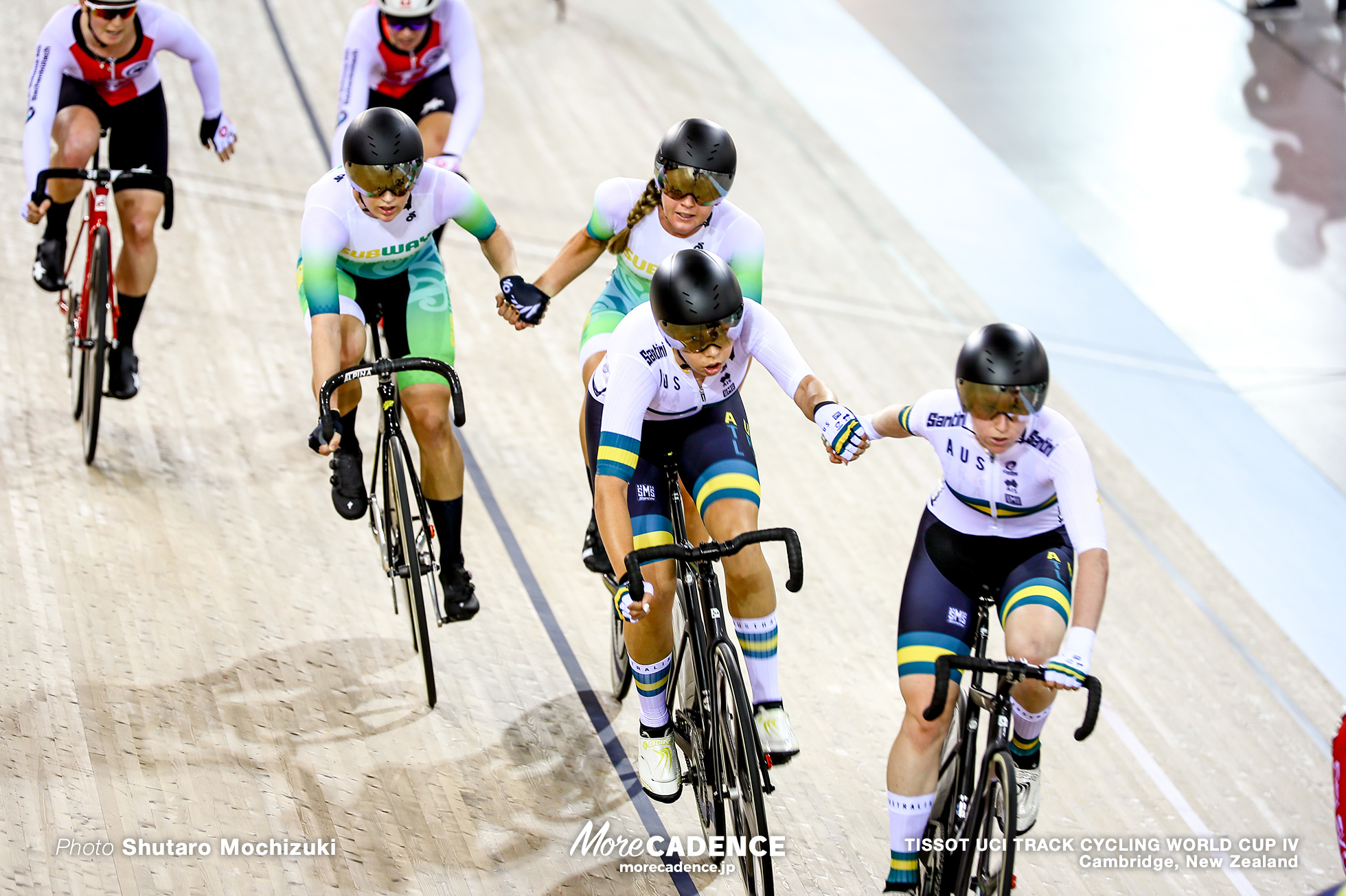 Women's Madison / TISSOT UCI TRACK CYCLING WORLD CUP IV, Cambridge, New Zealand