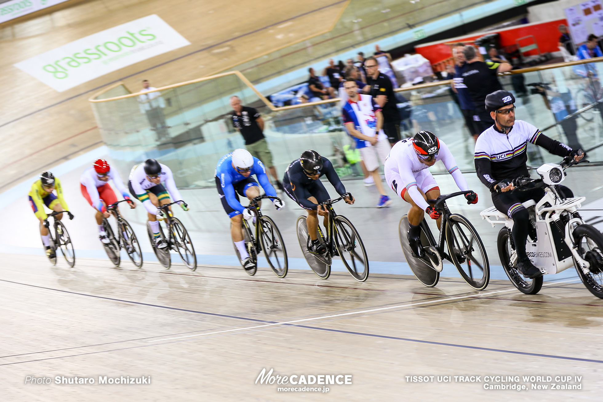 Final / Men's Keirin / TISSOT UCI TRACK CYCLING WORLD CUP IV, Cambridge, New Zealand