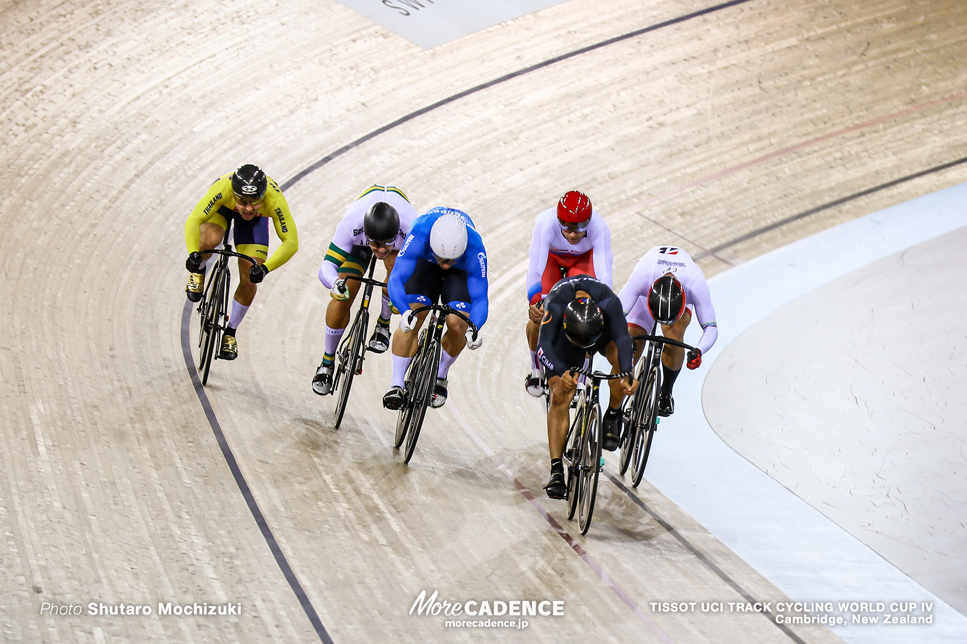 Final / Men's Keirin / TISSOT UCI TRACK CYCLING WORLD CUP IV, Cambridge, New Zealand