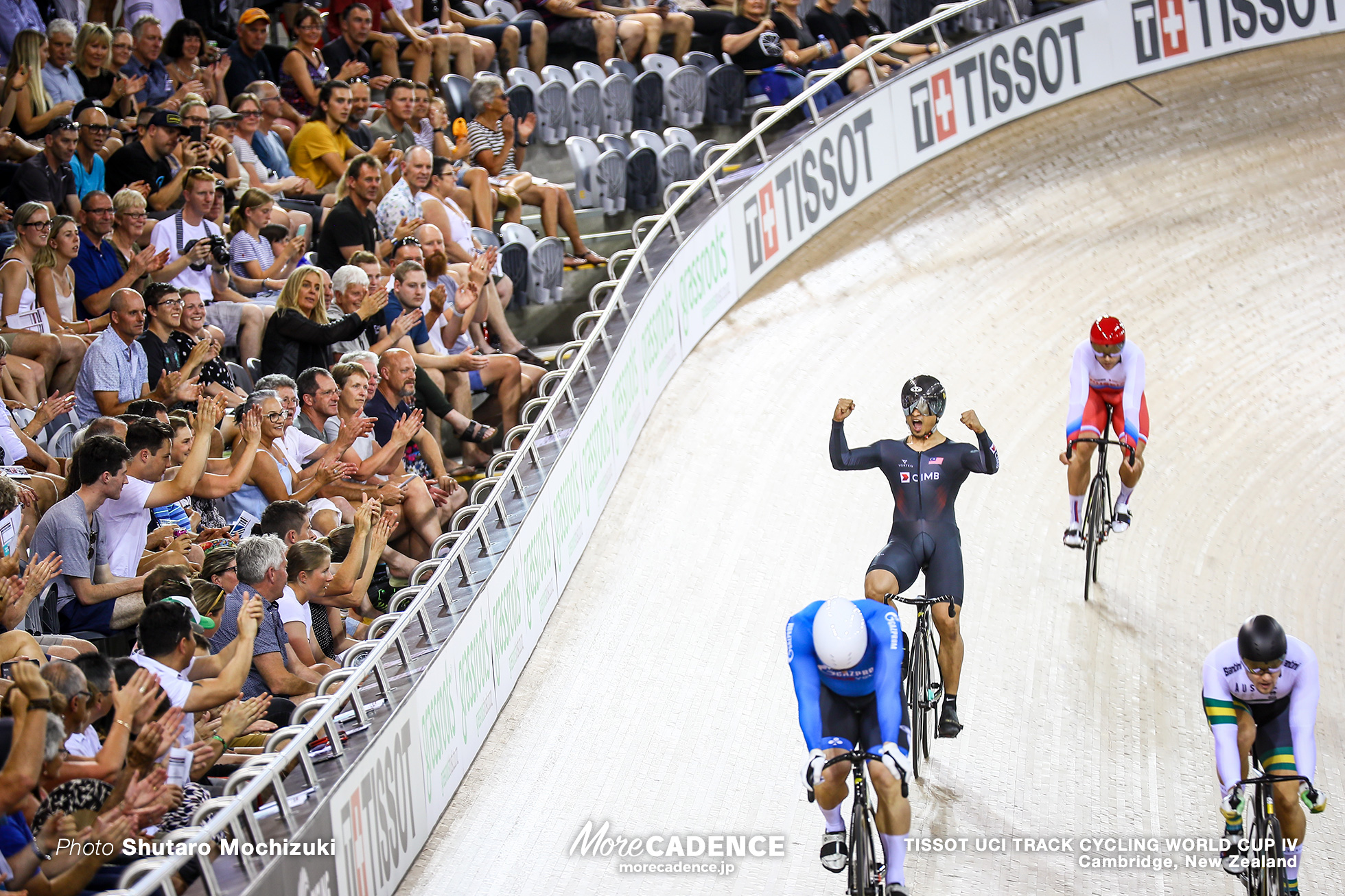 Final / Men's Keirin / TISSOT UCI TRACK CYCLING WORLD CUP IV, Cambridge, New Zealand