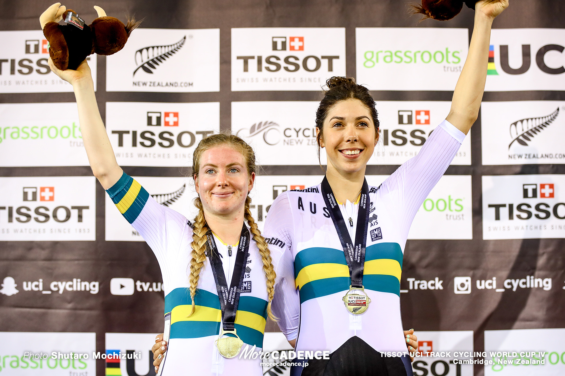 Women's Madison / TISSOT UCI TRACK CYCLING WORLD CUP IV, Cambridge, New Zealand