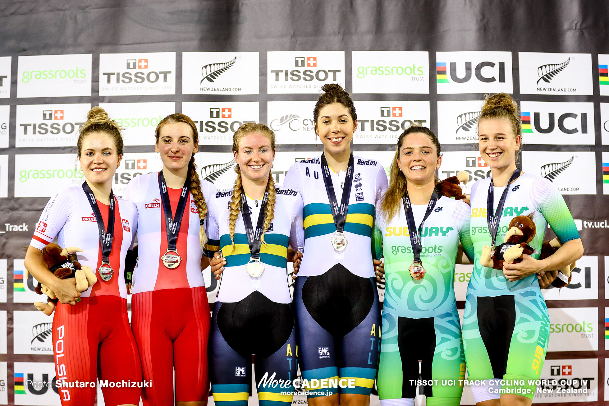 Women's Madison / TISSOT UCI TRACK CYCLING WORLD CUP IV, Cambridge, New Zealand