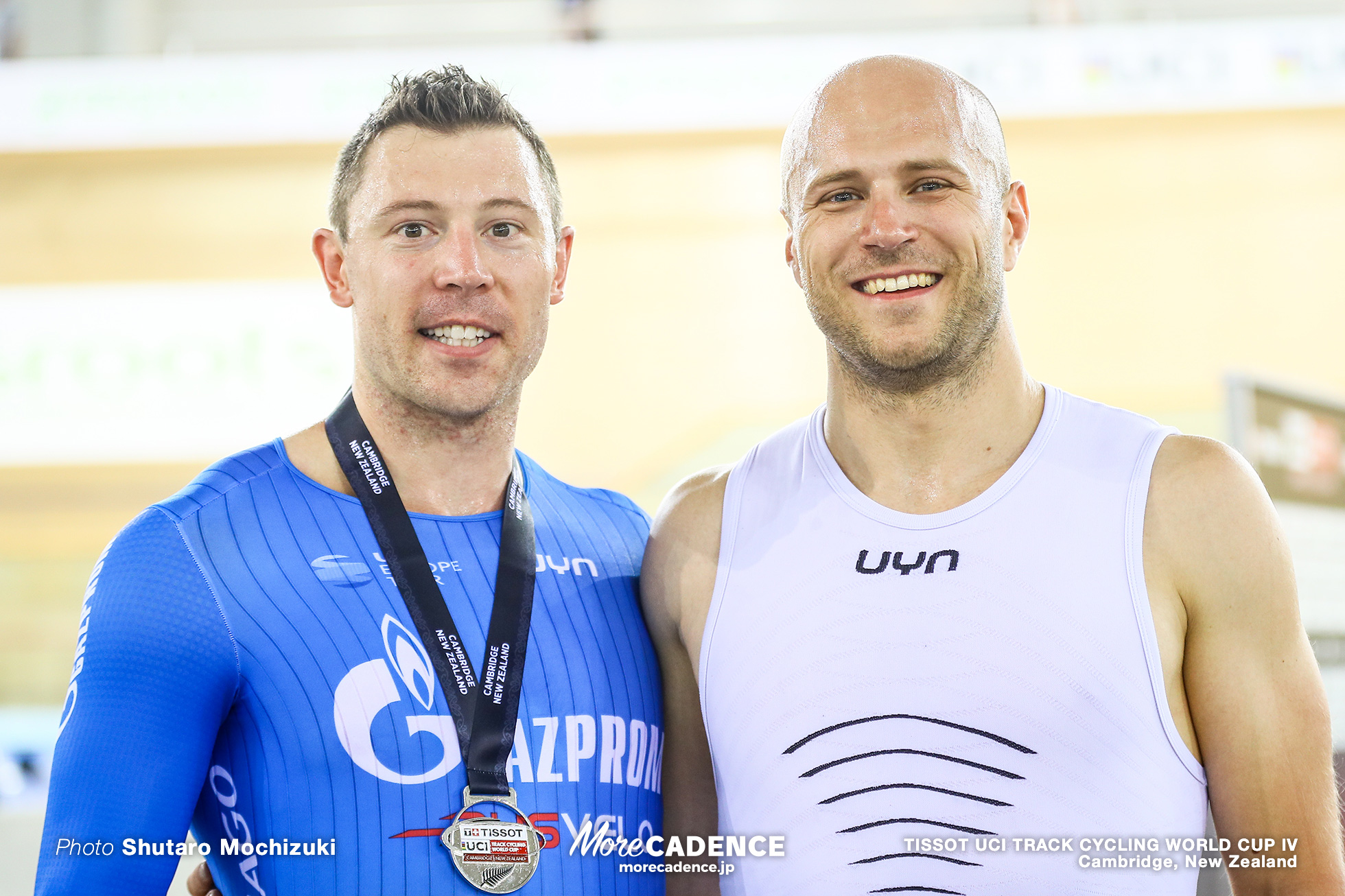 Final / Men's Keirin / TISSOT UCI TRACK CYCLING WORLD CUP IV, Cambridge, New Zealand, Shane Alan PERKINS シェーン・パーキンス Denis DMITRIEV デニス・ドミトリエフ