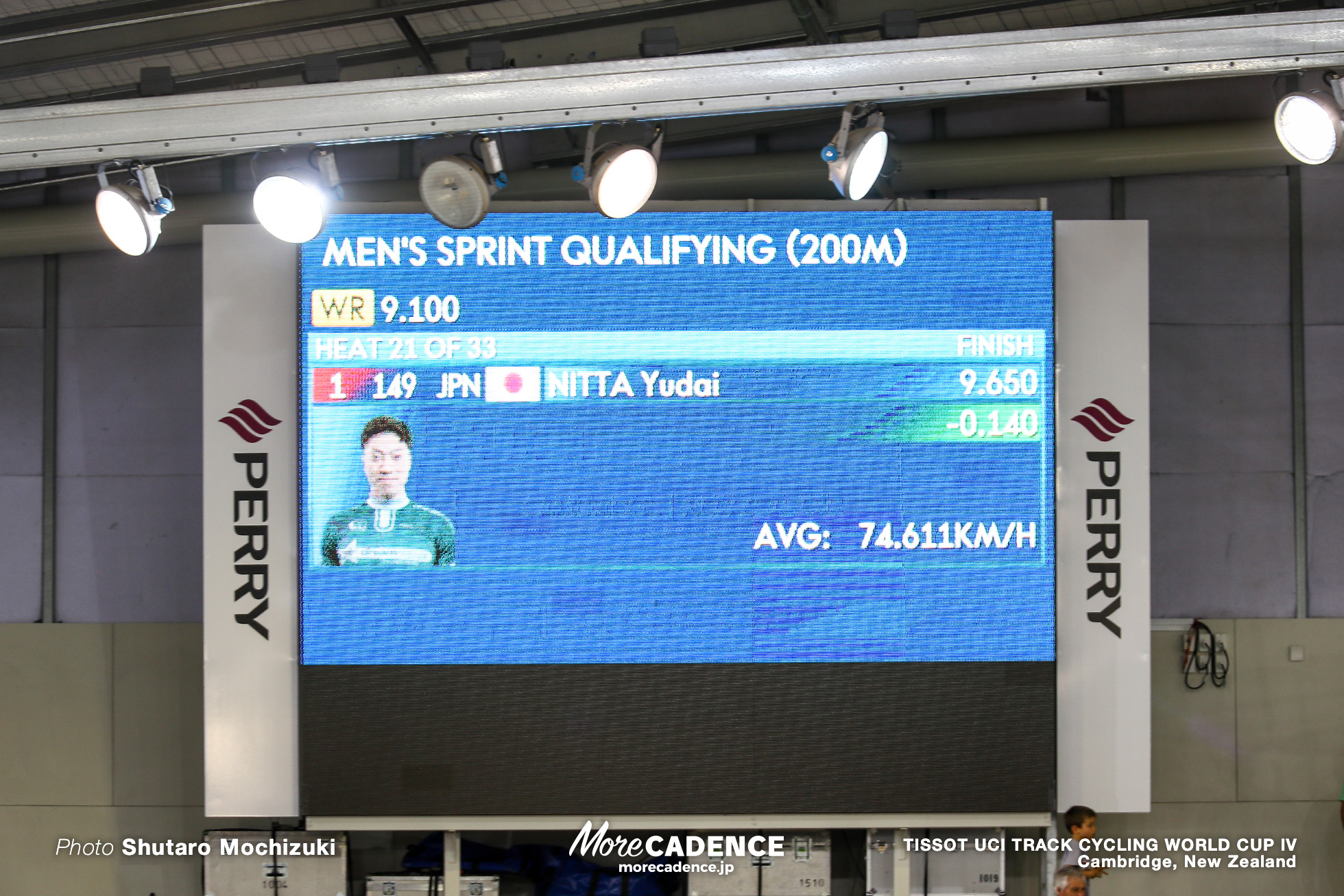 Qualifying / Men's Sprint / TISSOT UCI TRACK CYCLING WORLD CUP IV, Cambridge, New Zealand