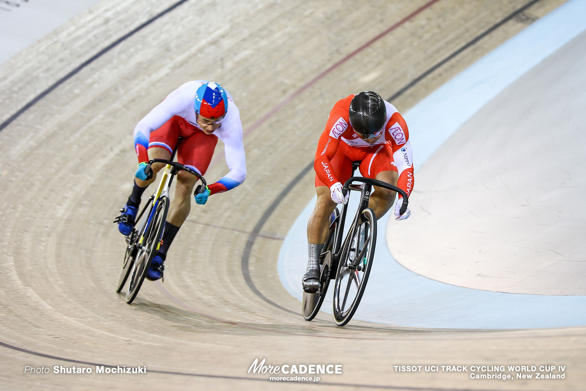 1/8決勝 / Men's Sprint / TISSOT UCI TRACK CYCLING WORLD CUP IV, Cambridge, New Zealand, Alexander Sharapov アレクサンダー・シャラポフ 深谷知広