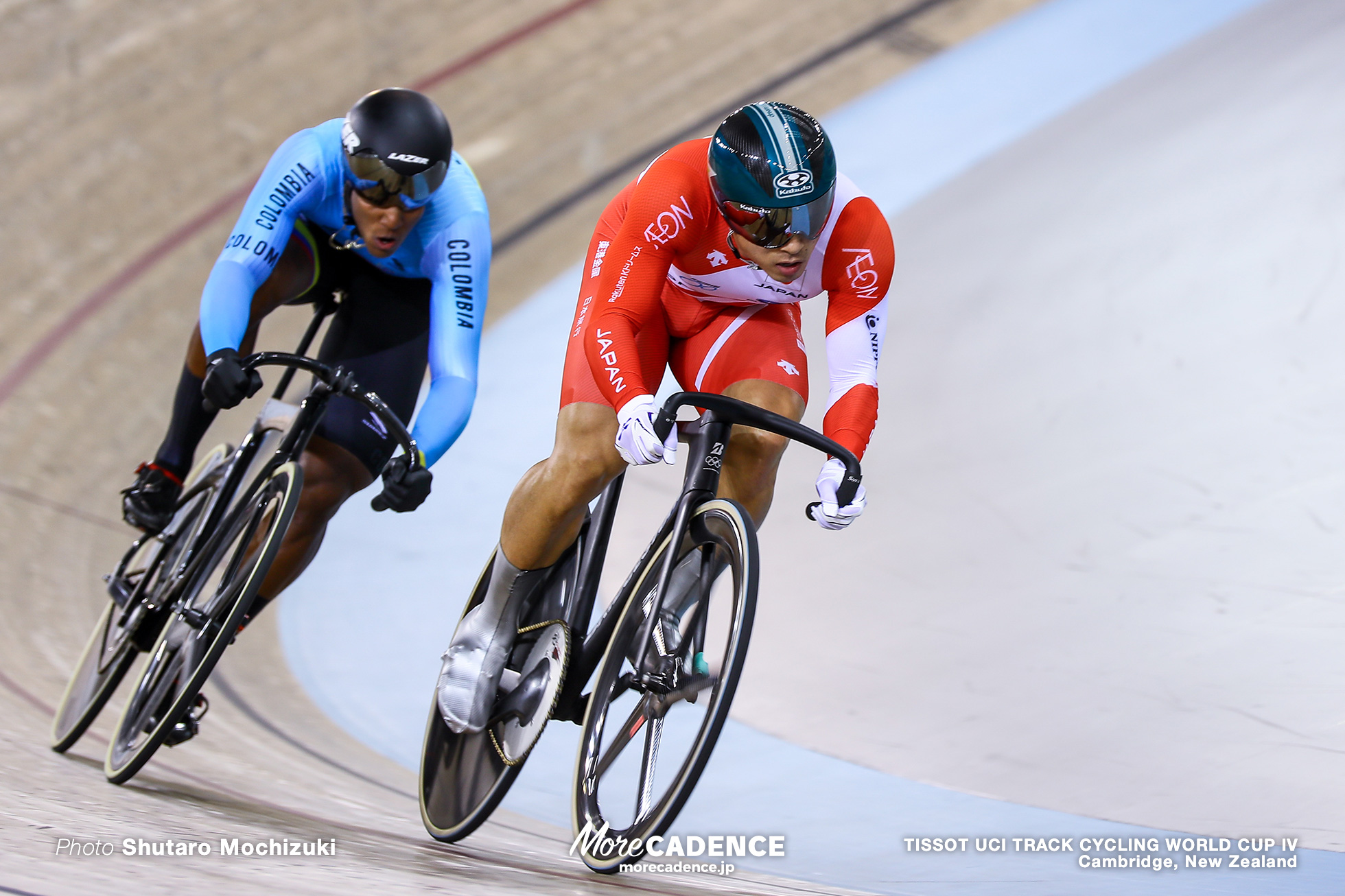 1/8決勝 / Men's Sprint / TISSOT UCI TRACK CYCLING WORLD CUP IV, Cambridge, New Zealand, Kevin Santiago QUINTERO CHAVARRO ケビン・キンテロ 新田祐大