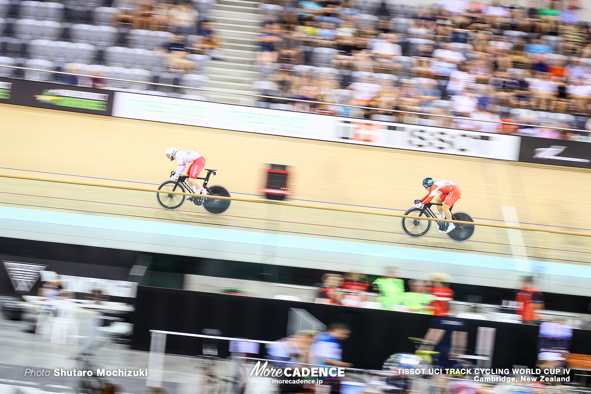 Semi Finals / Men's Sprint / TISSOT UCI TRACK CYCLING WORLD CUP IV, Cambridge, New Zealand