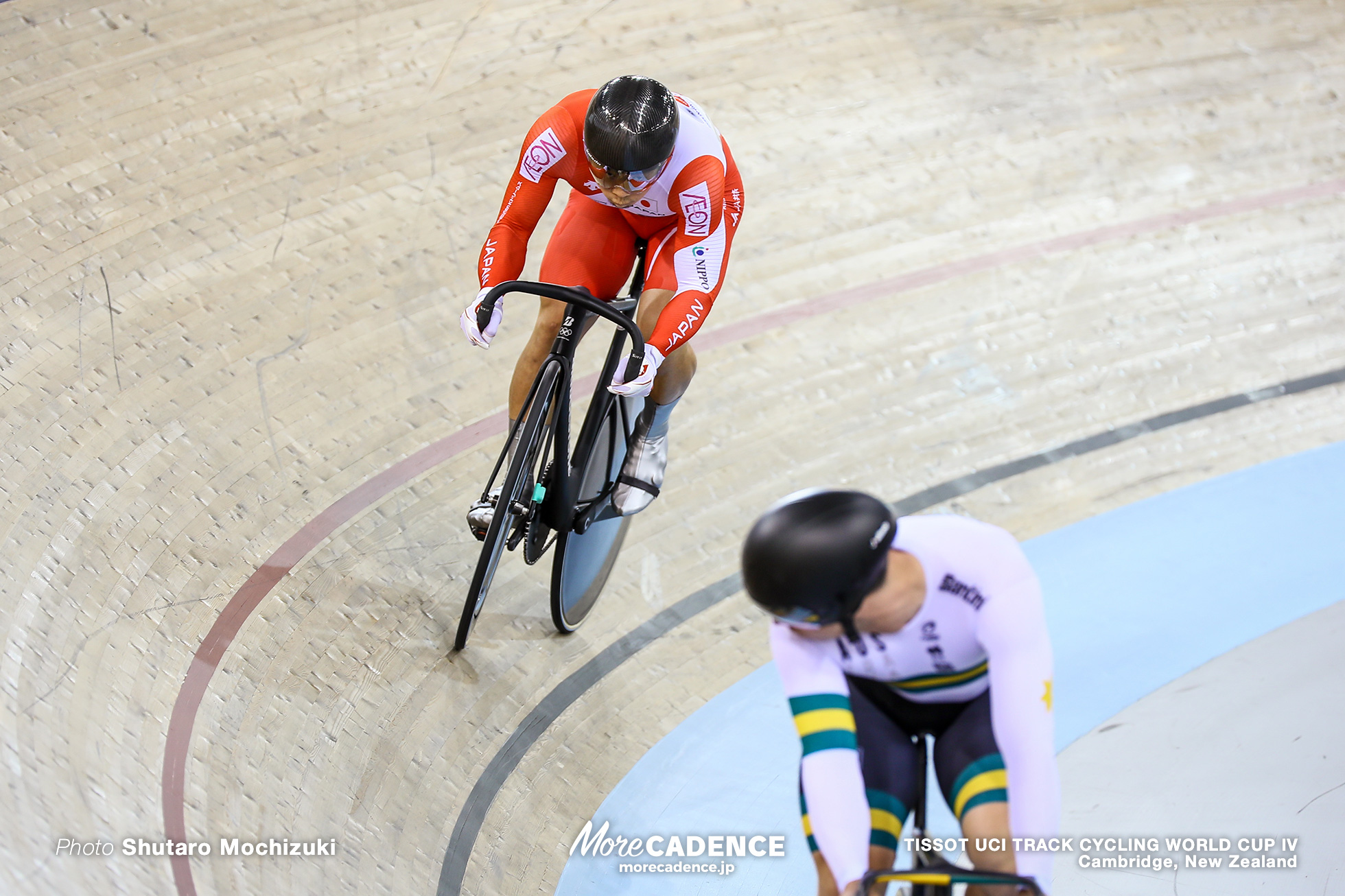 Semi Finals / Men's Sprint / TISSOT UCI TRACK CYCLING WORLD CUP IV, Cambridge, New Zealand, 深谷知広 Nathan Hart ネイサン・ハート