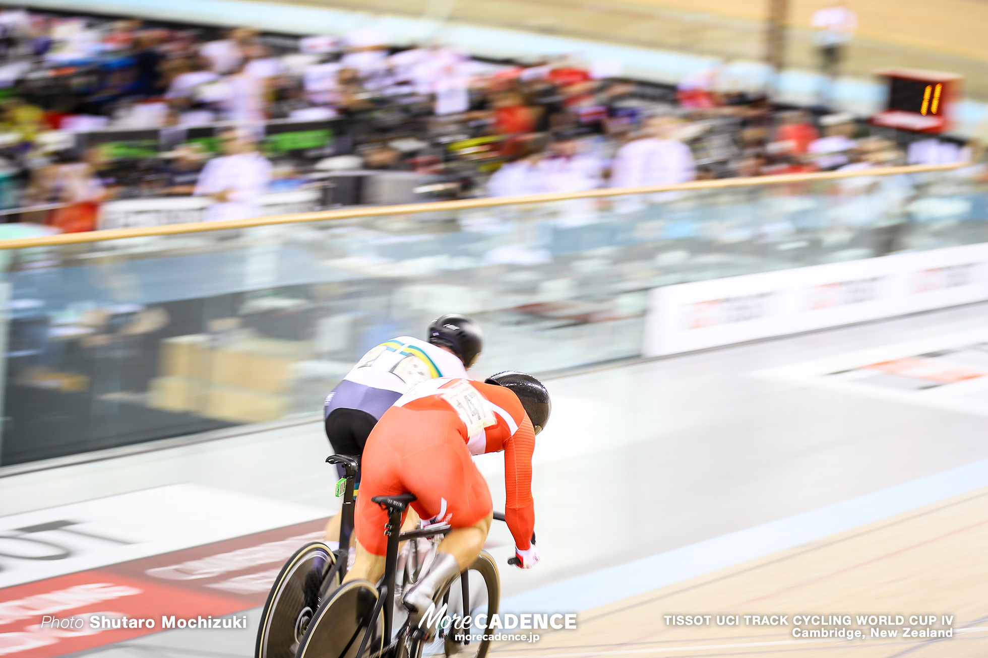 Semi Finals / Men's Sprint / TISSOT UCI TRACK CYCLING WORLD CUP IV, Cambridge, New Zealand, 深谷知広 Nathan Hart ネイサン・ハート