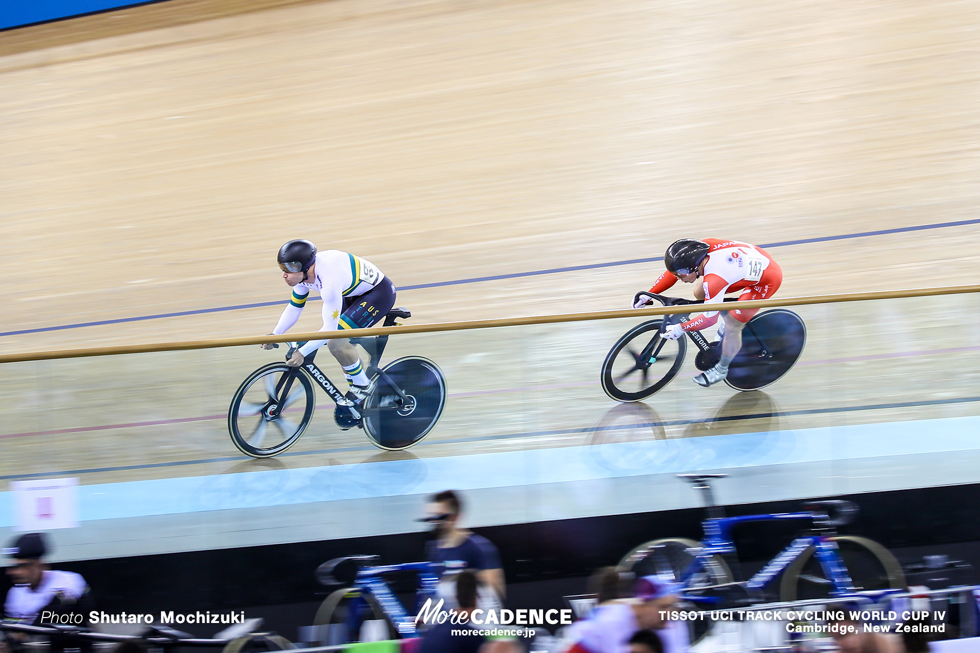 Semi Finals / Men's Sprint / TISSOT UCI TRACK CYCLING WORLD CUP IV, Cambridge, New Zealand