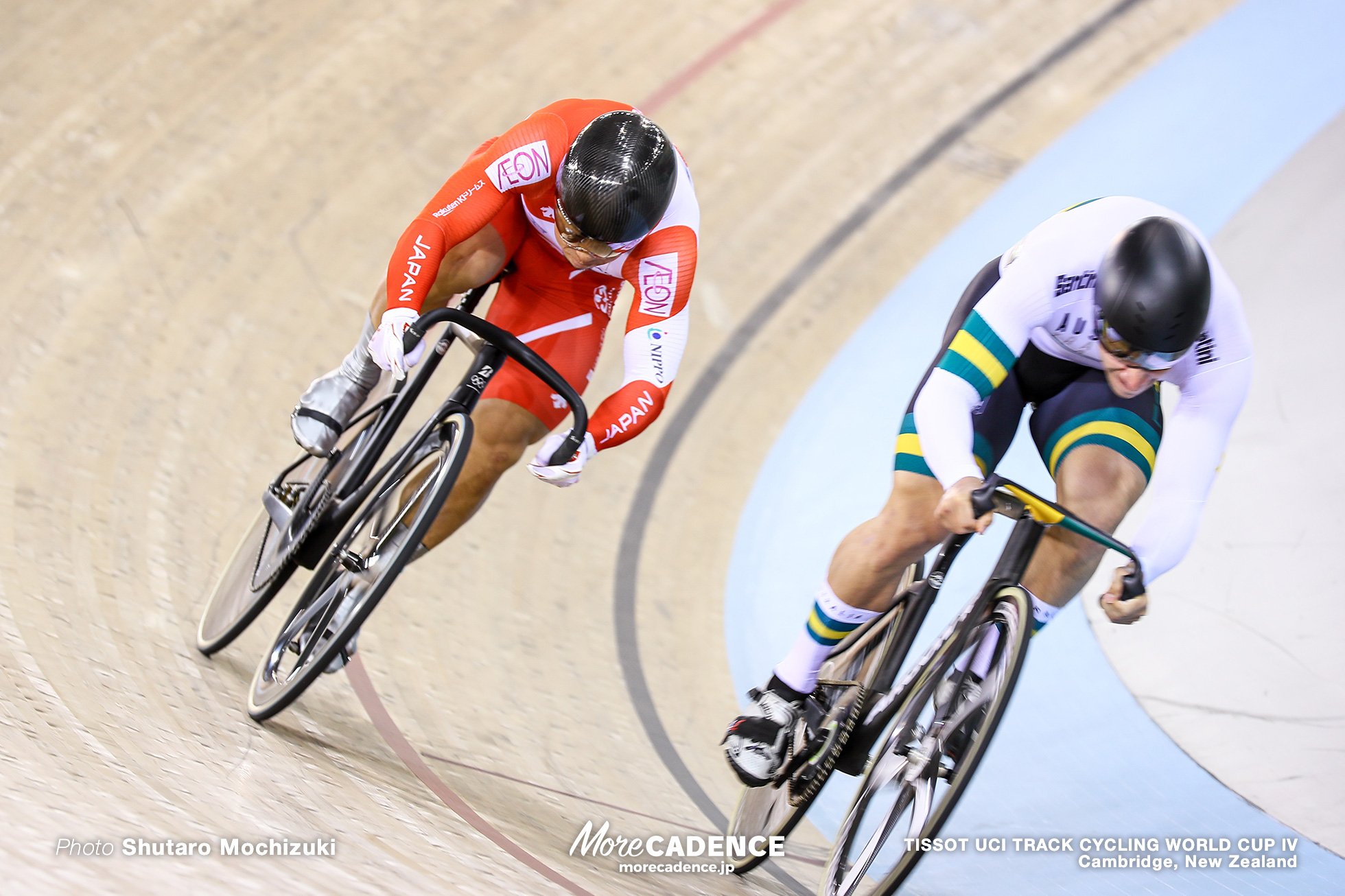 Semi Finals / Men's Sprint / TISSOT UCI TRACK CYCLING WORLD CUP IV, Cambridge, New Zealand, 深谷知広 Nathan Hart ネイサン・ハート