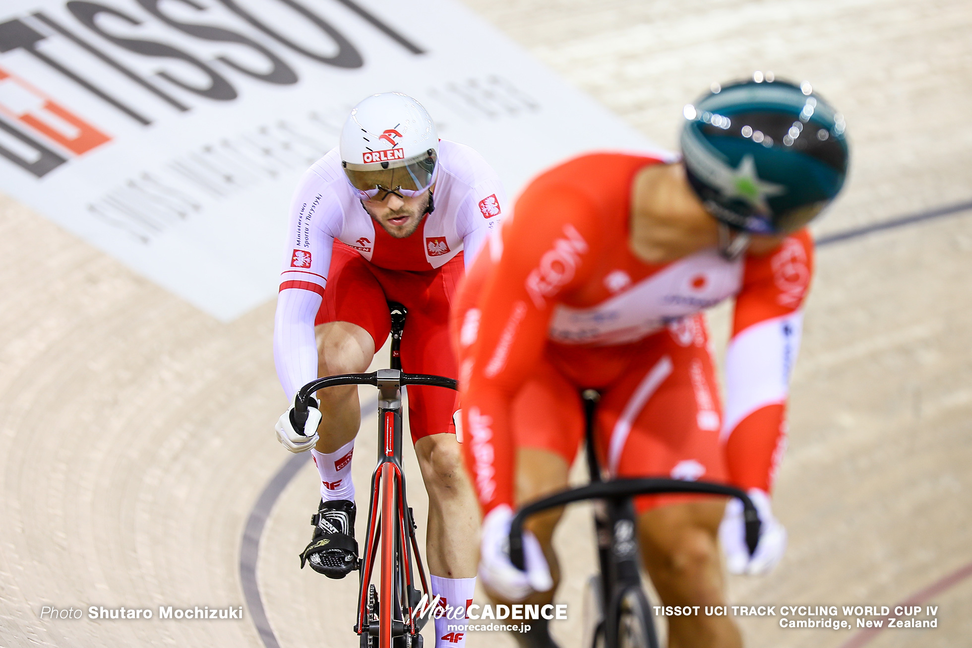 Semi Finals / Men's Sprint / TISSOT UCI TRACK CYCLING WORLD CUP IV, Cambridge, New Zealand