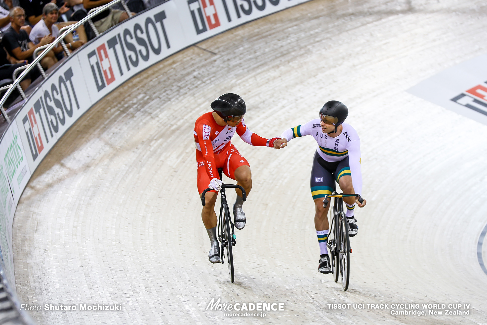 Semi Finals / Men's Sprint / TISSOT UCI TRACK CYCLING WORLD CUP IV, Cambridge, New Zealand, 深谷知広 Nathan Hart ネイサン・ハート