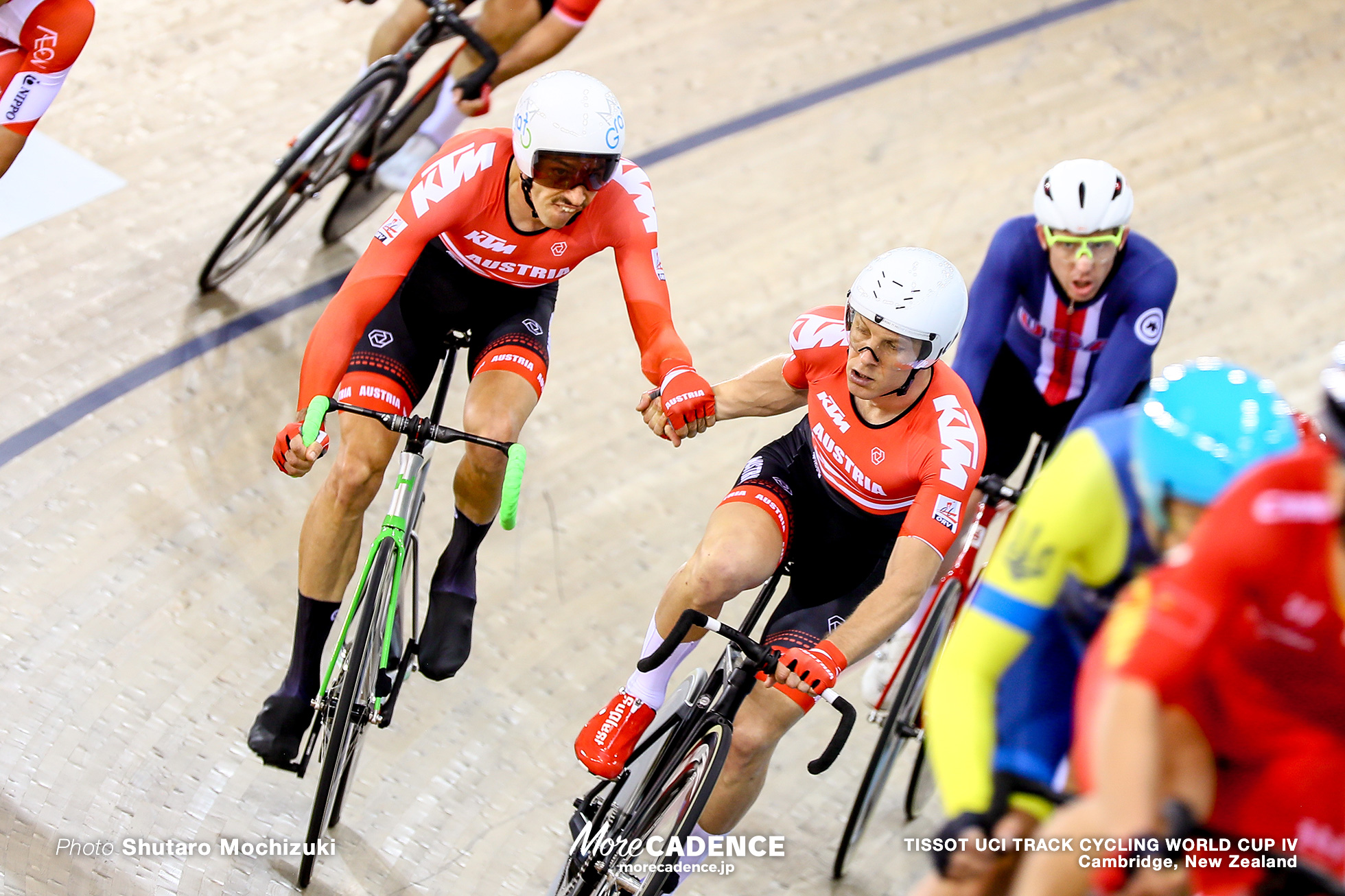 Men's Madison / TISSOT UCI TRACK CYCLING WORLD CUP IV, Cambridge, New Zealand