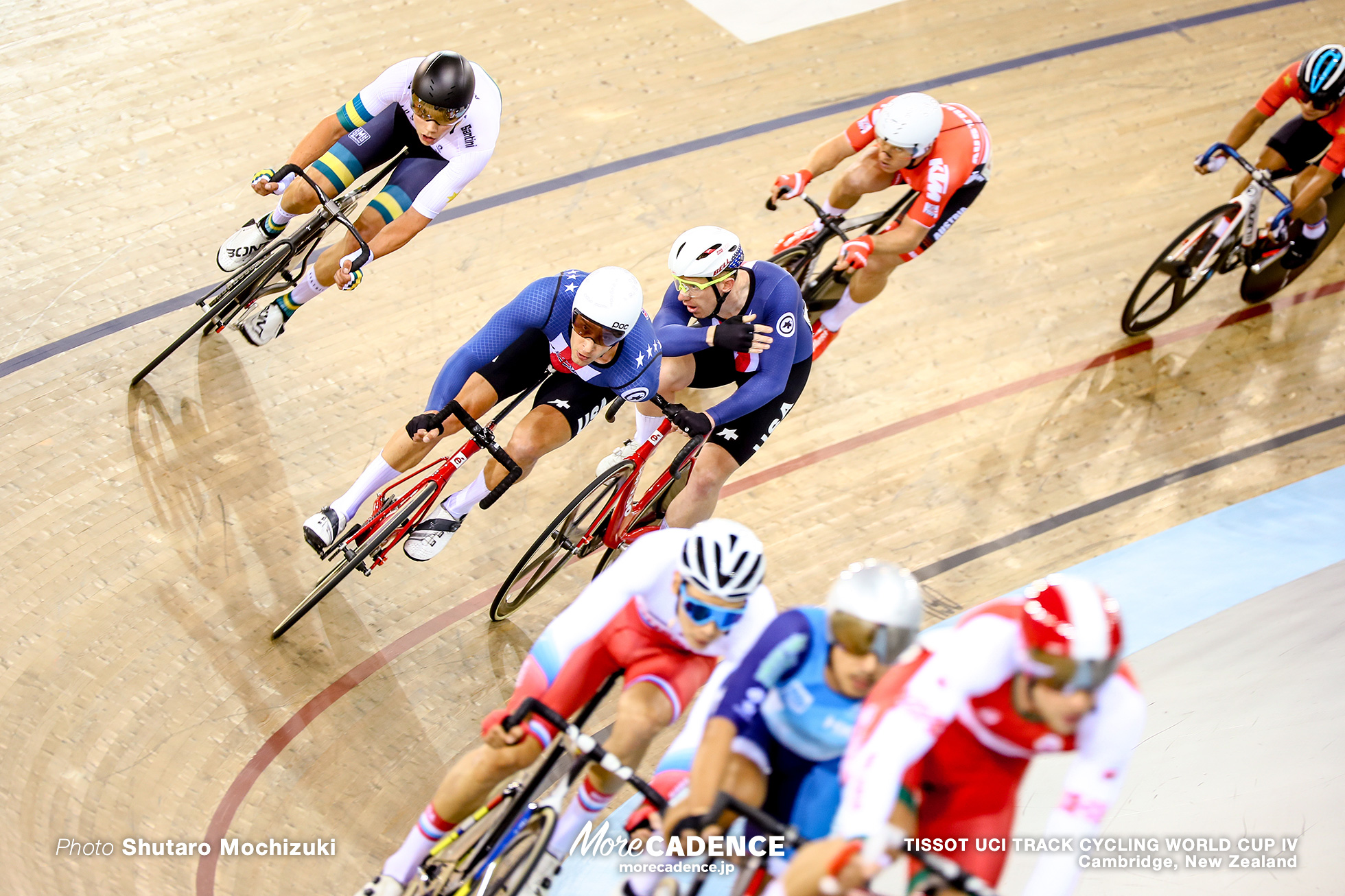 Men's Madison / TISSOT UCI TRACK CYCLING WORLD CUP IV, Cambridge, New Zealand