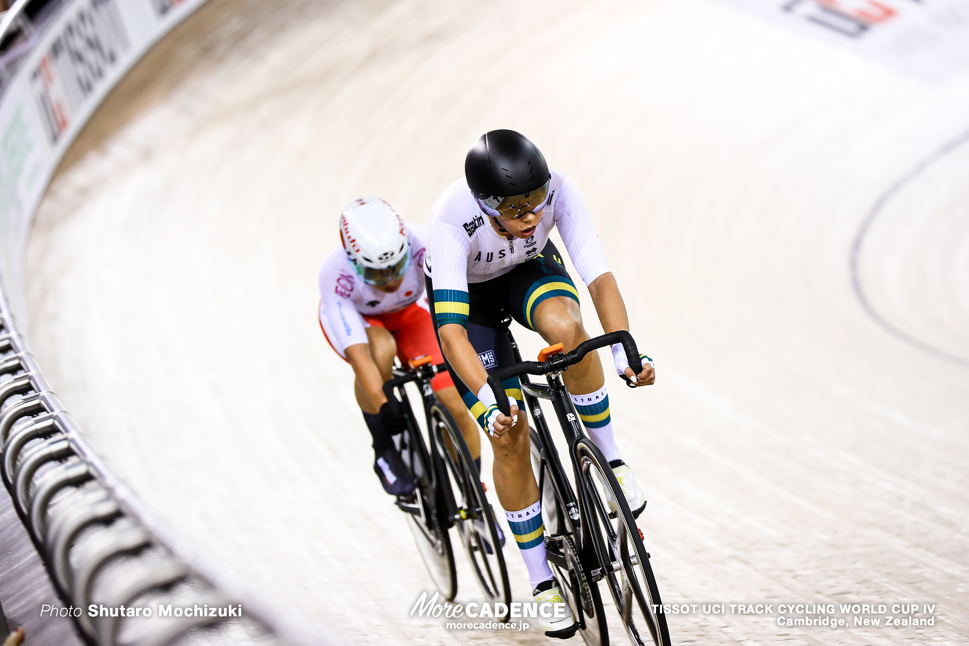 Elimination / Women's Omnium / TISSOT UCI TRACK CYCLING WORLD CUP IV, Cambridge, New Zealand, 梶原悠未 Jennifer VALENTE ジェニファー・バレンテ