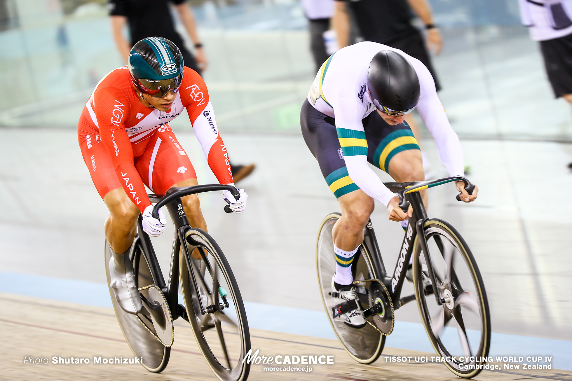 Final / Men's Sprint / TISSOT UCI TRACK CYCLING WORLD CUP IV, Cambridge, New Zealand, 新田祐大 Nathan Hart ネイサン・ハート