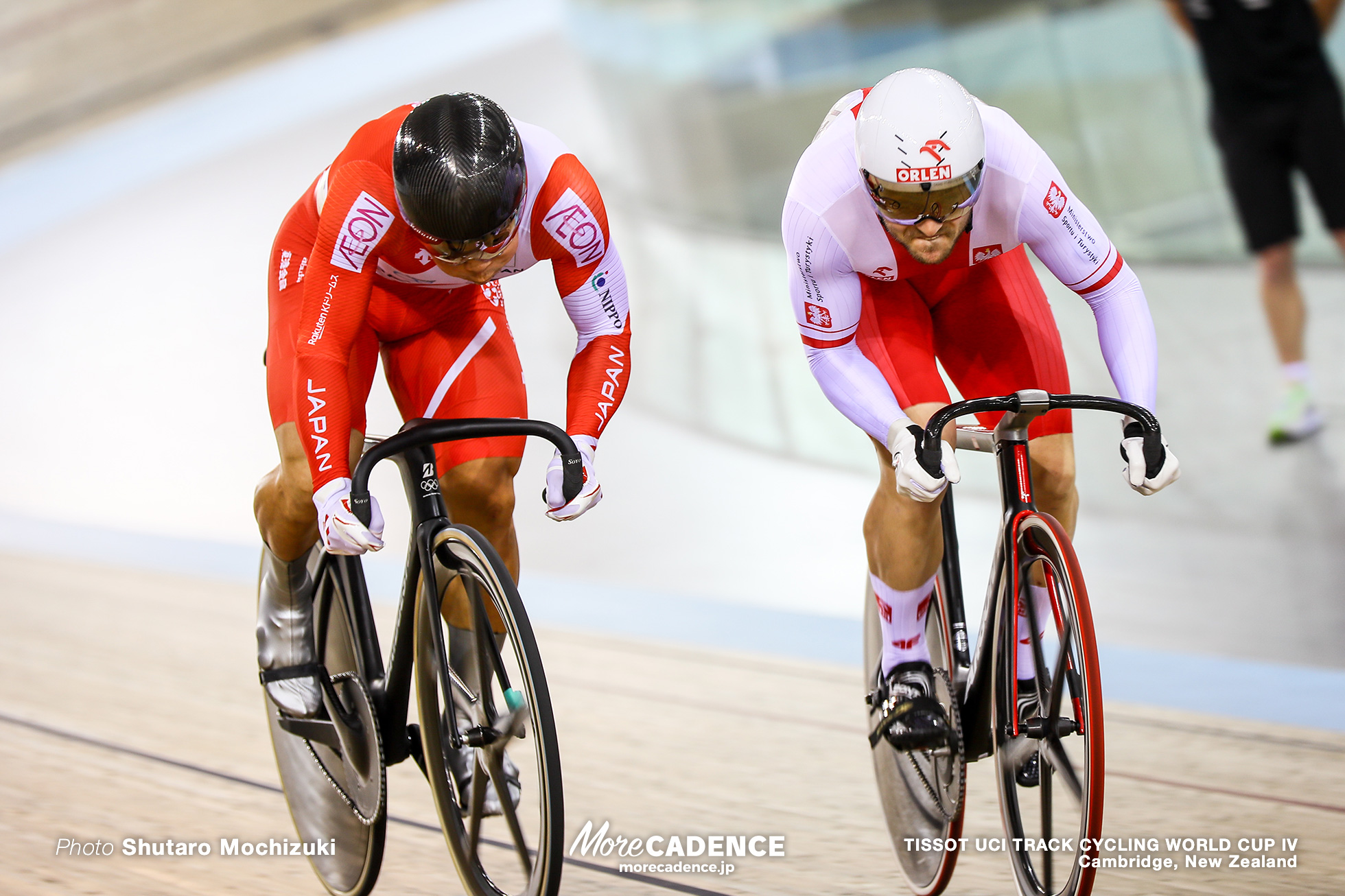 Final / Men's Sprint / TISSOT UCI TRACK CYCLING WORLD CUP IV, Cambridge, New Zealand, 深谷知広 Mateusz Rudyk マテウス・ルディク