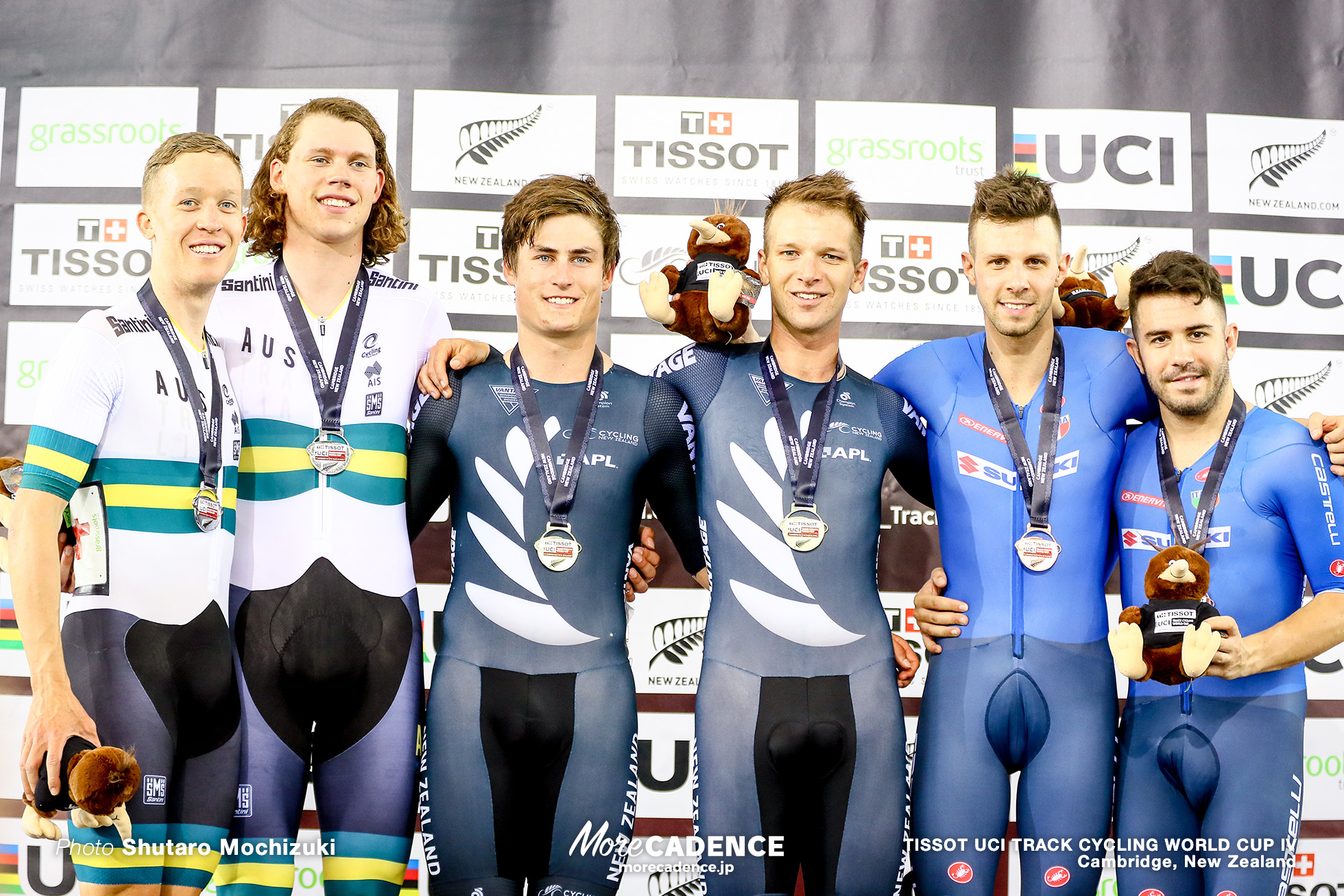 Men's Madison / TISSOT UCI TRACK CYCLING WORLD CUP IV, Cambridge, New Zealand