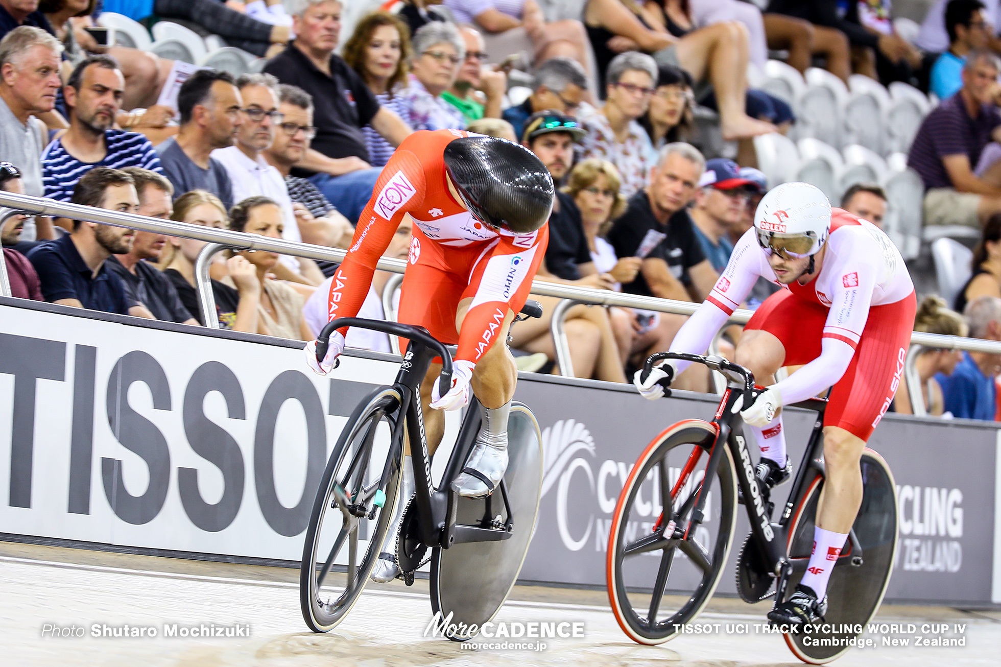 Final / Men's Sprint / TISSOT UCI TRACK CYCLING WORLD CUP IV, Cambridge, New Zealand, 深谷知広 Mateusz Rudyk マテウス・ルディク