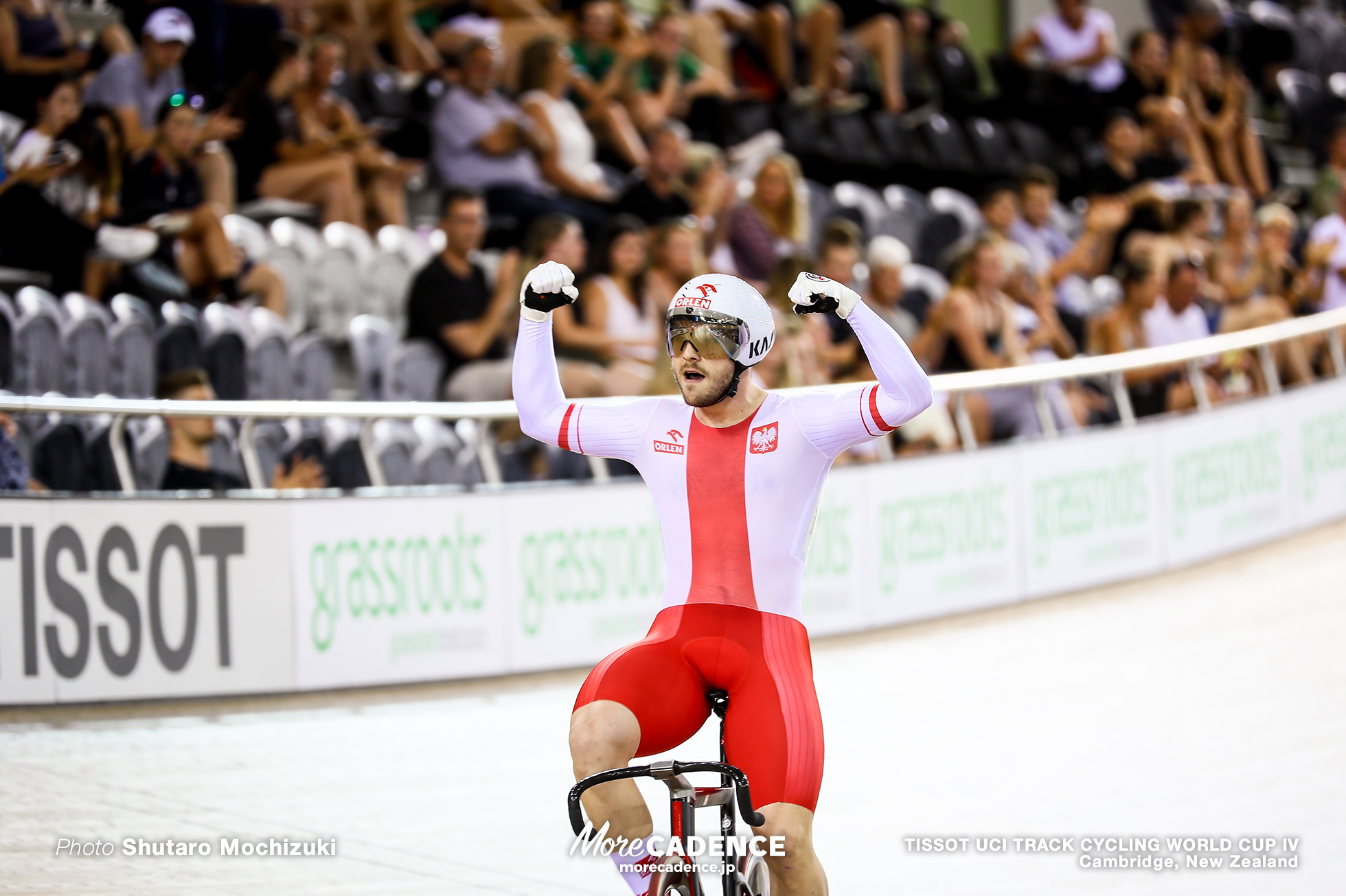 Final / Men's Sprint / TISSOT UCI TRACK CYCLING WORLD CUP IV, Cambridge, New Zealand, Mateusz Rudyk マテウス・ルディク