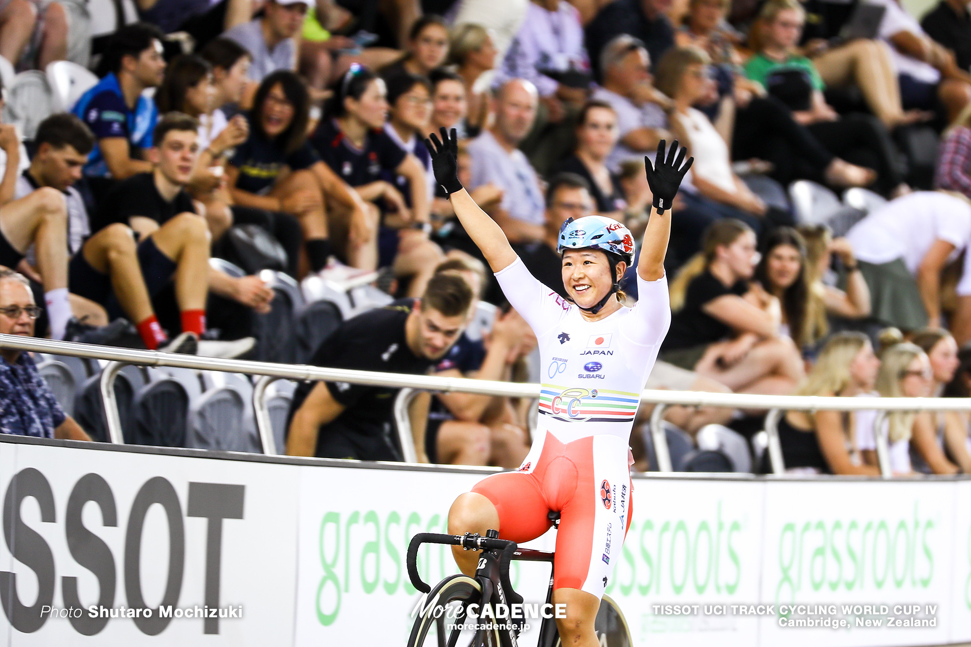 Point Race / Women's Omnium / TISSOT UCI TRACK CYCLING WORLD CUP IV, Cambridge, New Zealand, 梶原悠未