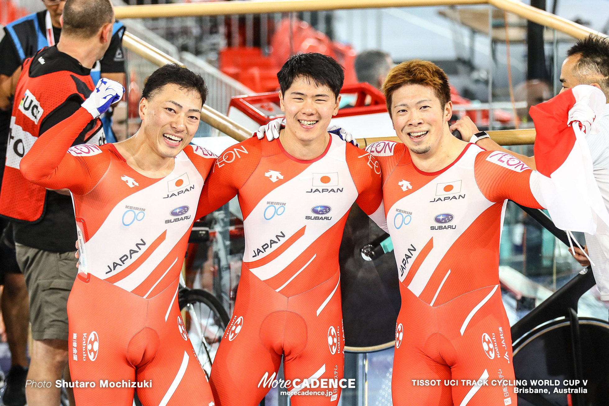 Final / Men's Team Sprint / TISSOT UCI TRACK CYCLING WORLD CUP V, Brisbane, Australia, 新田祐大 長迫吉拓 深谷知広