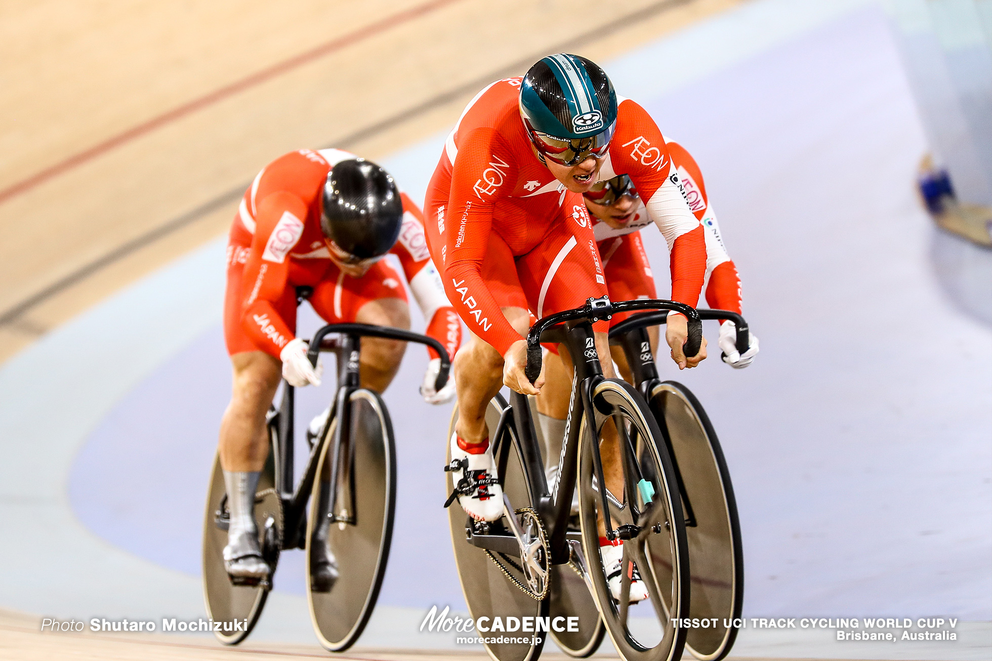 Qualifying / Men's Team Sprint / TISSOT UCI TRACK CYCLING WORLD CUP V, Brisbane, Australia, 新田祐大 長迫吉拓 深谷知広