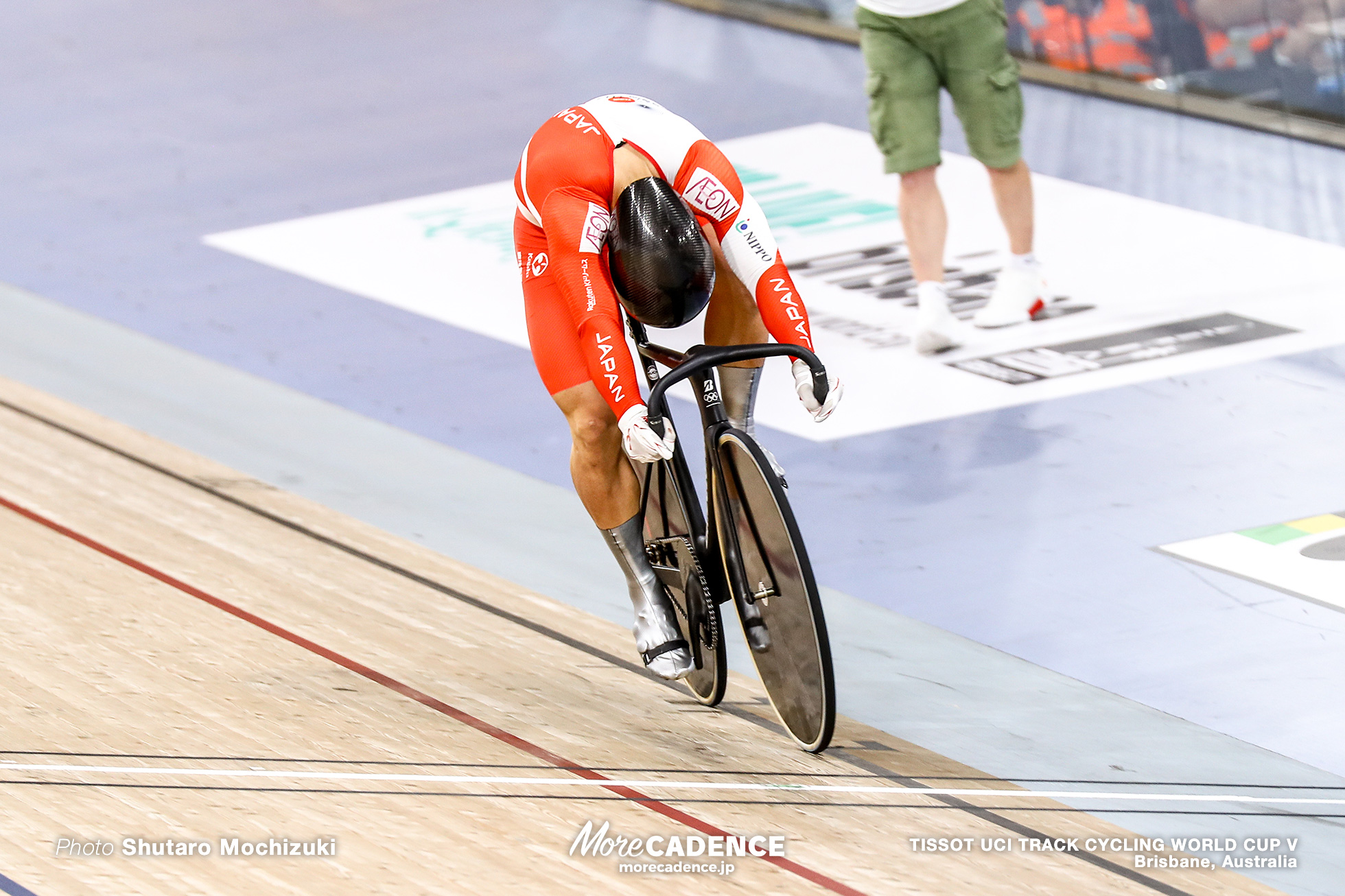 Final / Men's Team Sprint / TISSOT UCI TRACK CYCLING WORLD CUP V, Brisbane, Australia, 深谷知広