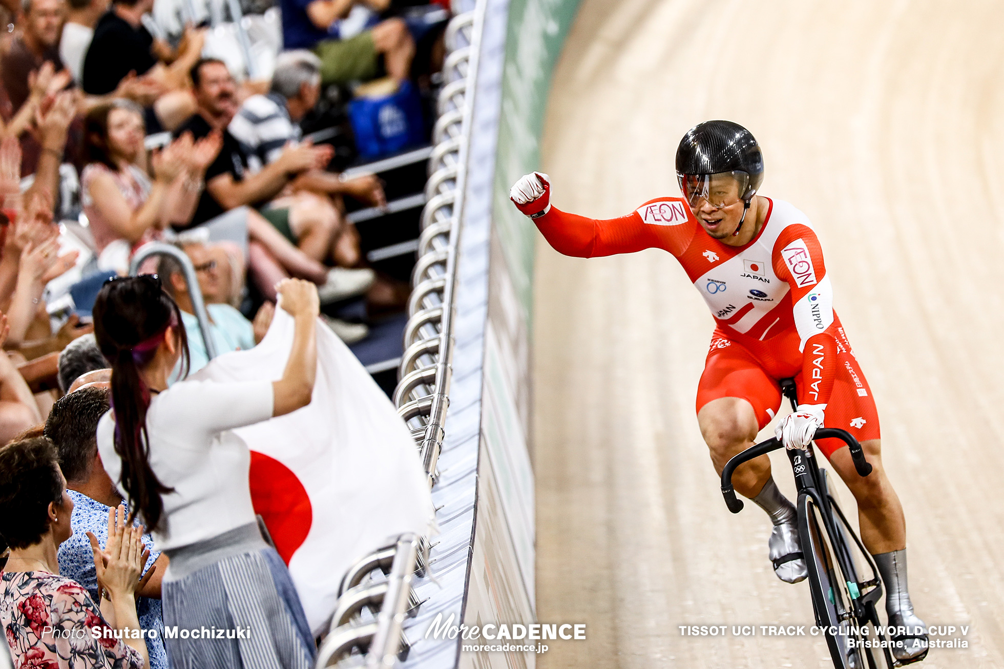 Final / Men's Team Sprint / TISSOT UCI TRACK CYCLING WORLD CUP V, Brisbane, Australia, 深谷知広