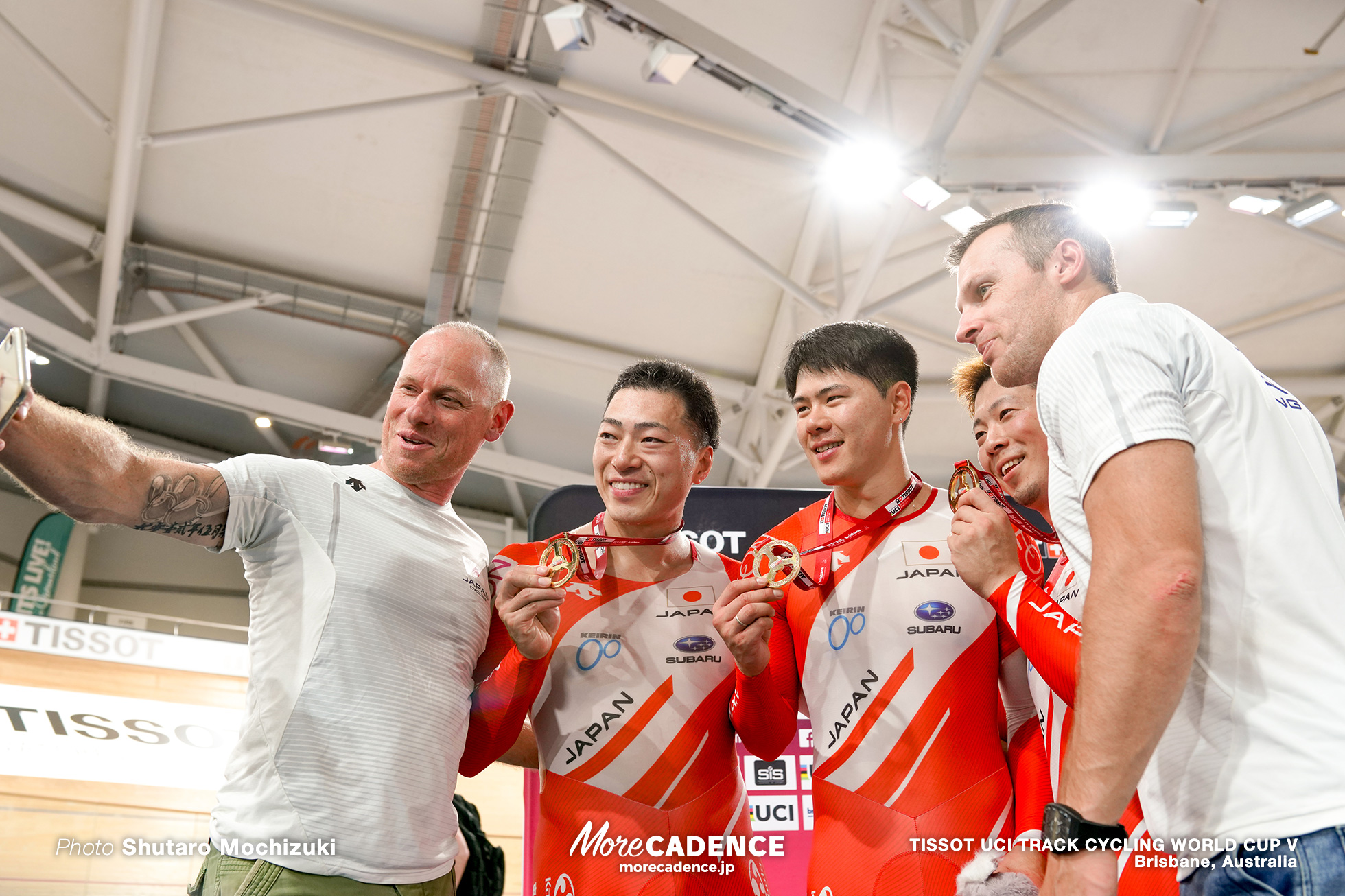 Final / Men's Team Sprint / TISSOT UCI TRACK CYCLING WORLD CUP V, Brisbane, Australia