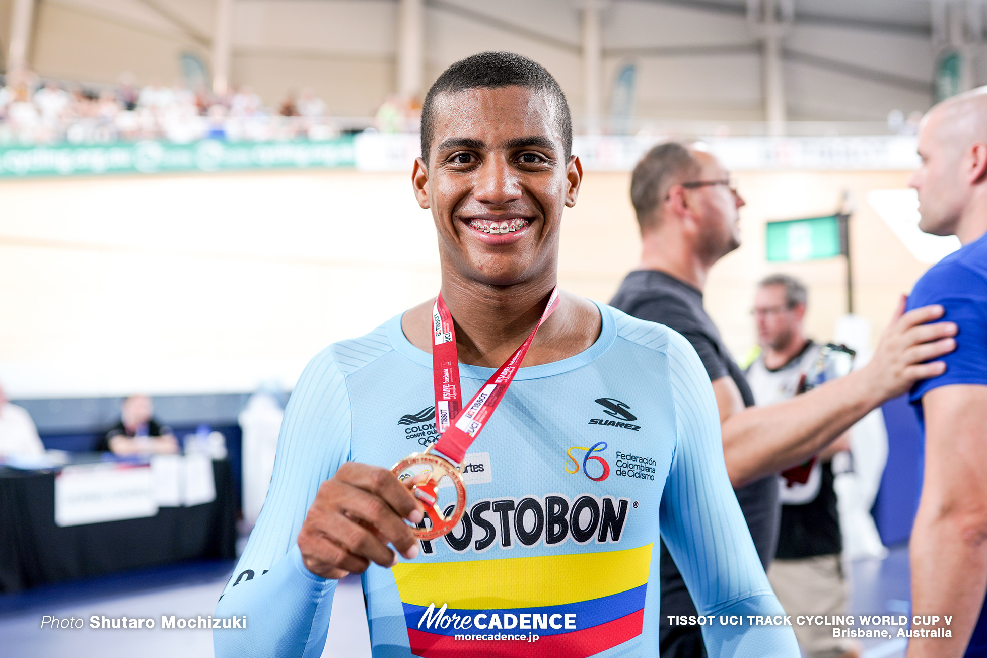 Final / Men's Keirin / TISSOT UCI TRACK CYCLING WORLD CUP V, Brisbane, Australia, Kevin Santiago QUINTERO CHAVARRO ケビン・キンテロ