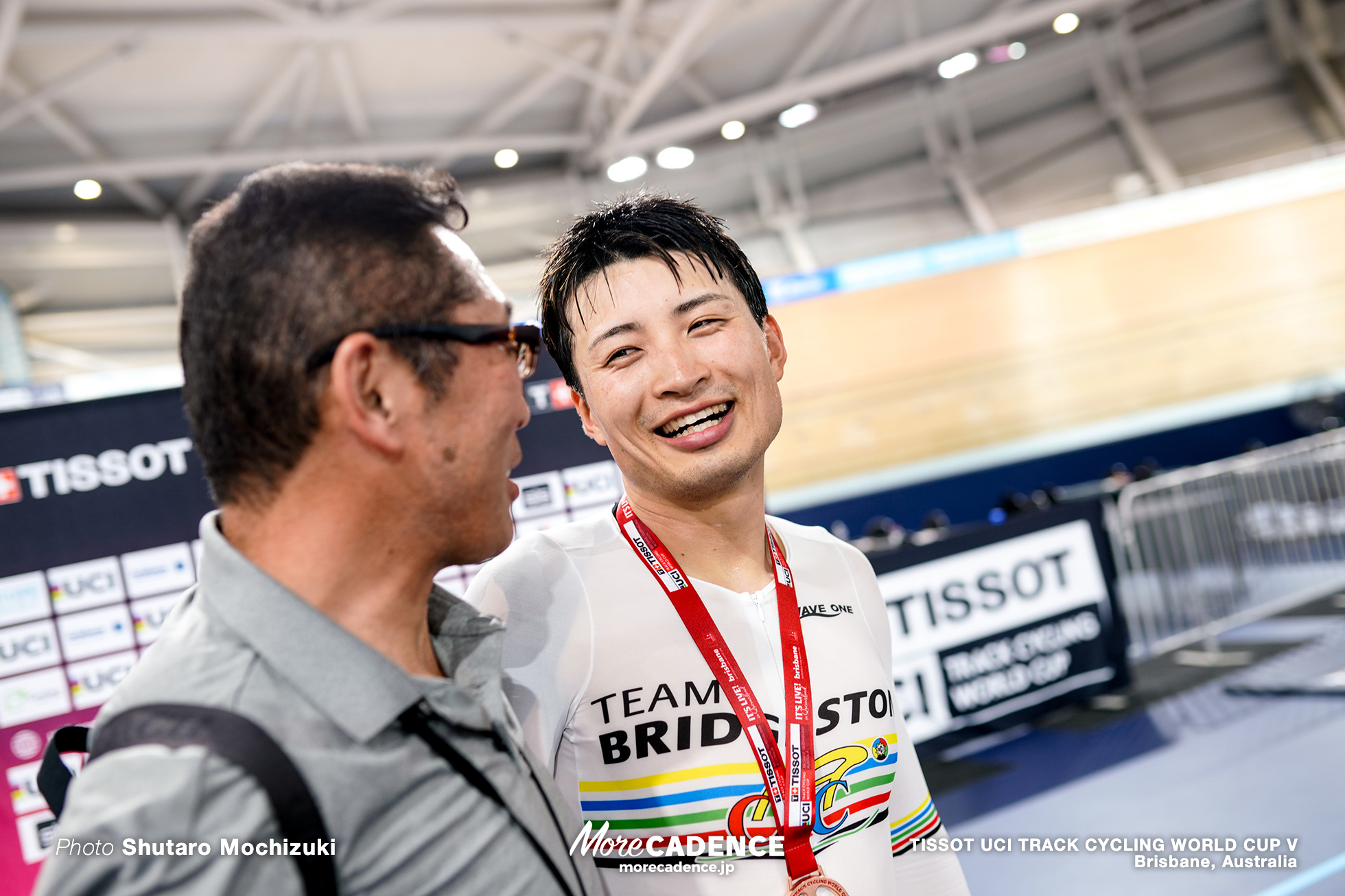 Men's Omnium / Point Race / TISSOT UCI TRACK CYCLING WORLD CUP V, Brisbane, Australia, 橋本英也