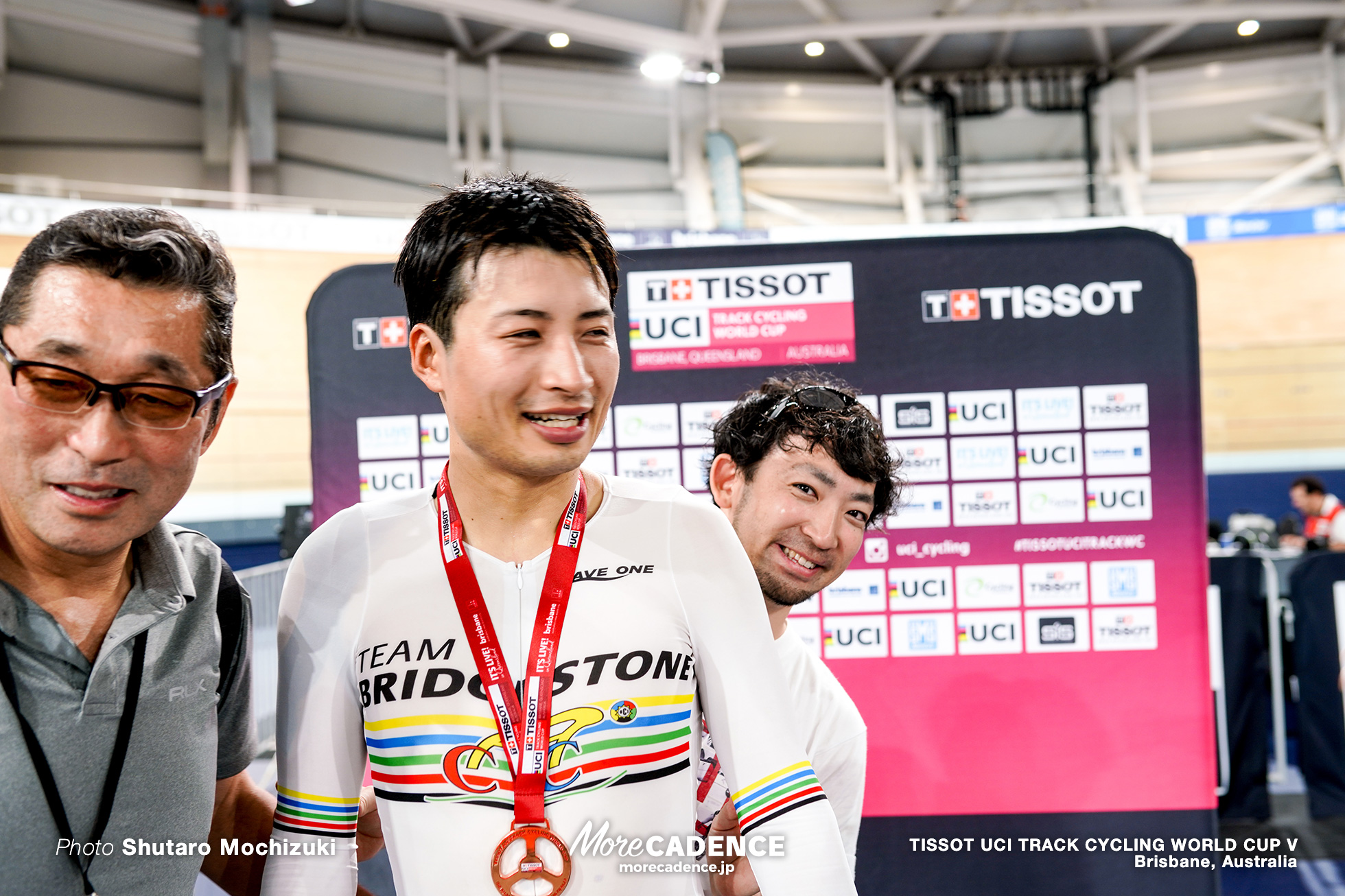 Men's Omnium / Point Race / TISSOT UCI TRACK CYCLING WORLD CUP V, Brisbane, Australia, 橋本英也