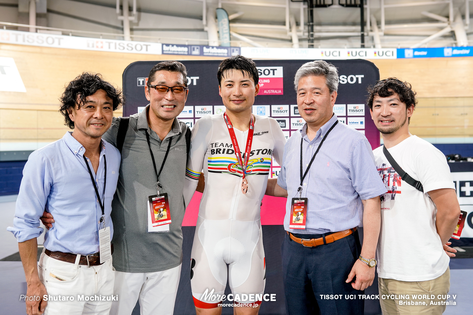 Men's Omnium / Point Race / TISSOT UCI TRACK CYCLING WORLD CUP V, Brisbane, Australia, 橋本英也