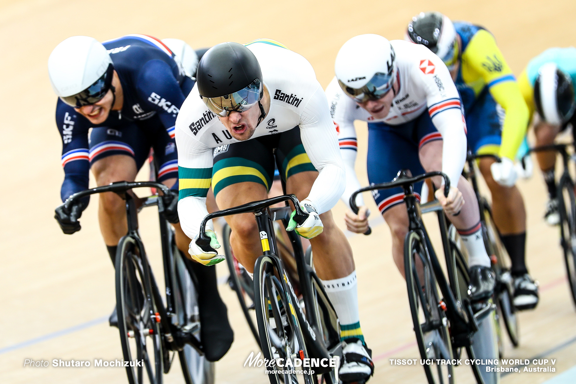 1st Round / Men's Keirin / TISSOT UCI TRACK CYCLING WORLD CUP V, Brisbane, Australia, Matthew GLAETZER マシュー・グレーツァー