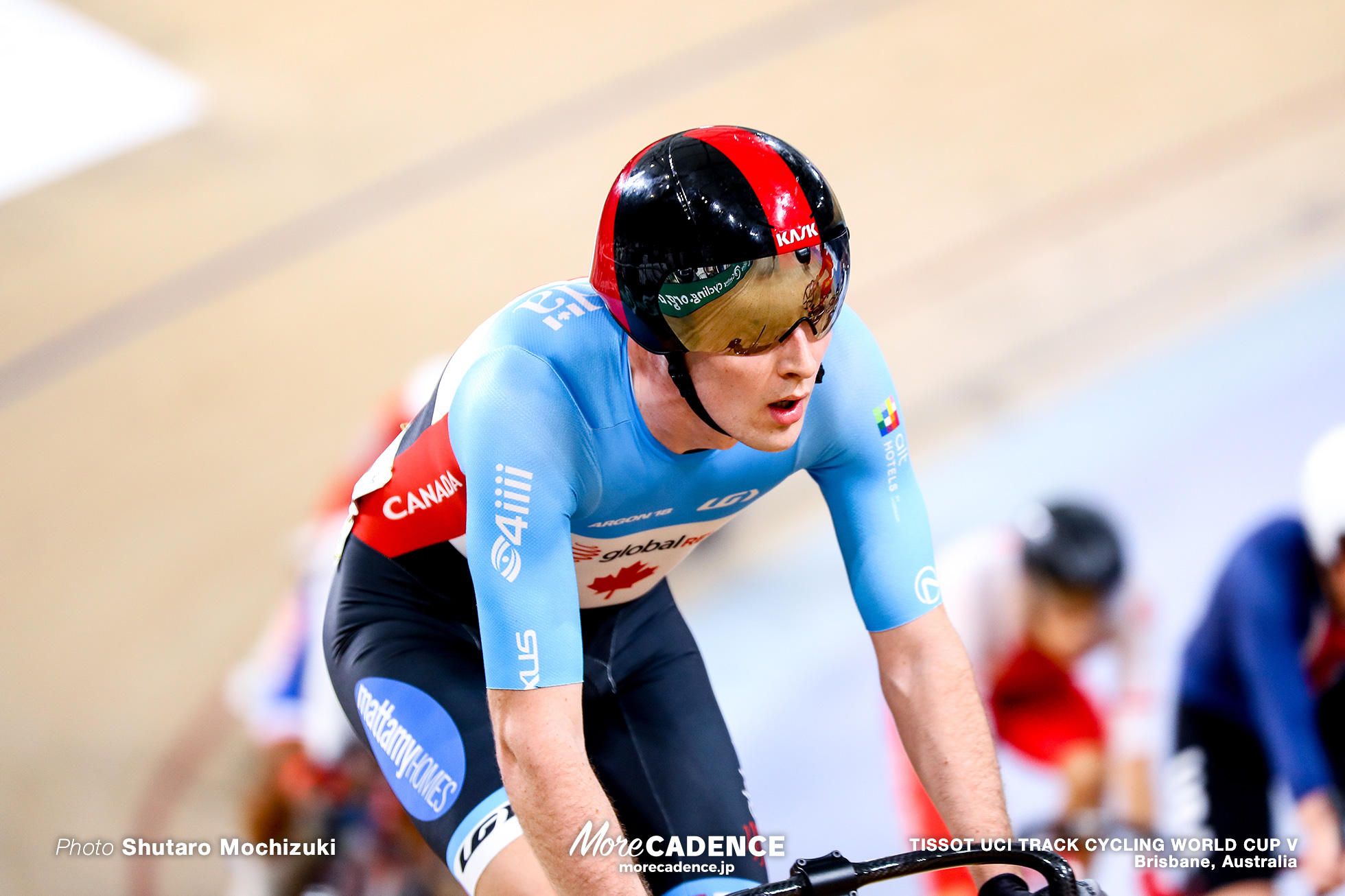 Men's Omnium / Scratch Race / TISSOT UCI TRACK CYCLING WORLD CUP V, Brisbane, Australia, Derek GEE デレック・ジー